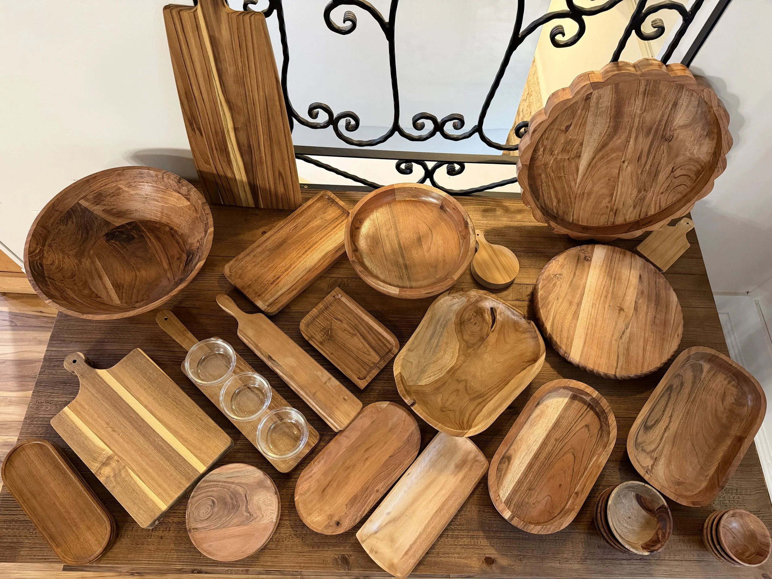 Wood Serving Boards &amp; Natural Display Pieces