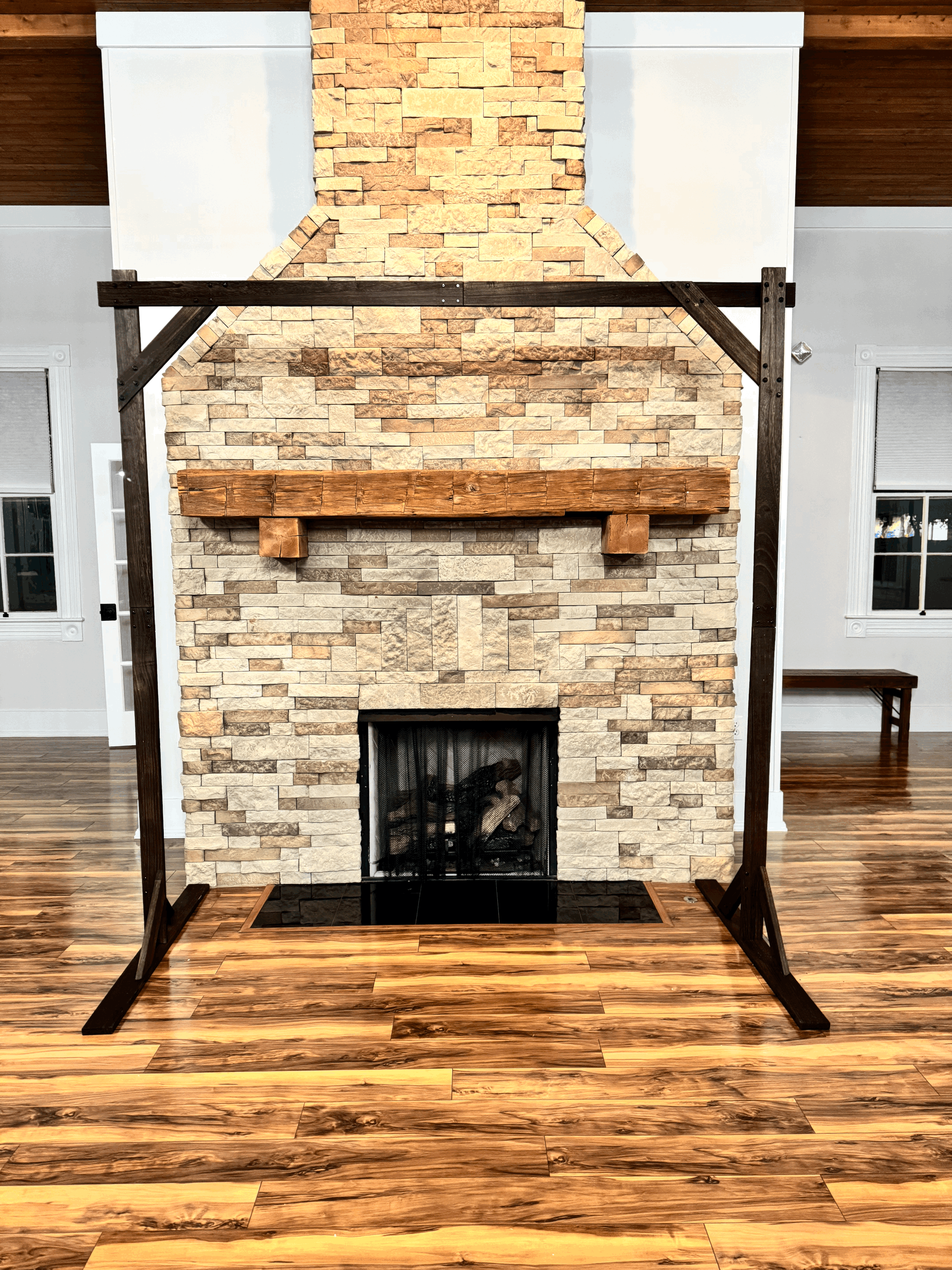 Rustic Arbor Frame