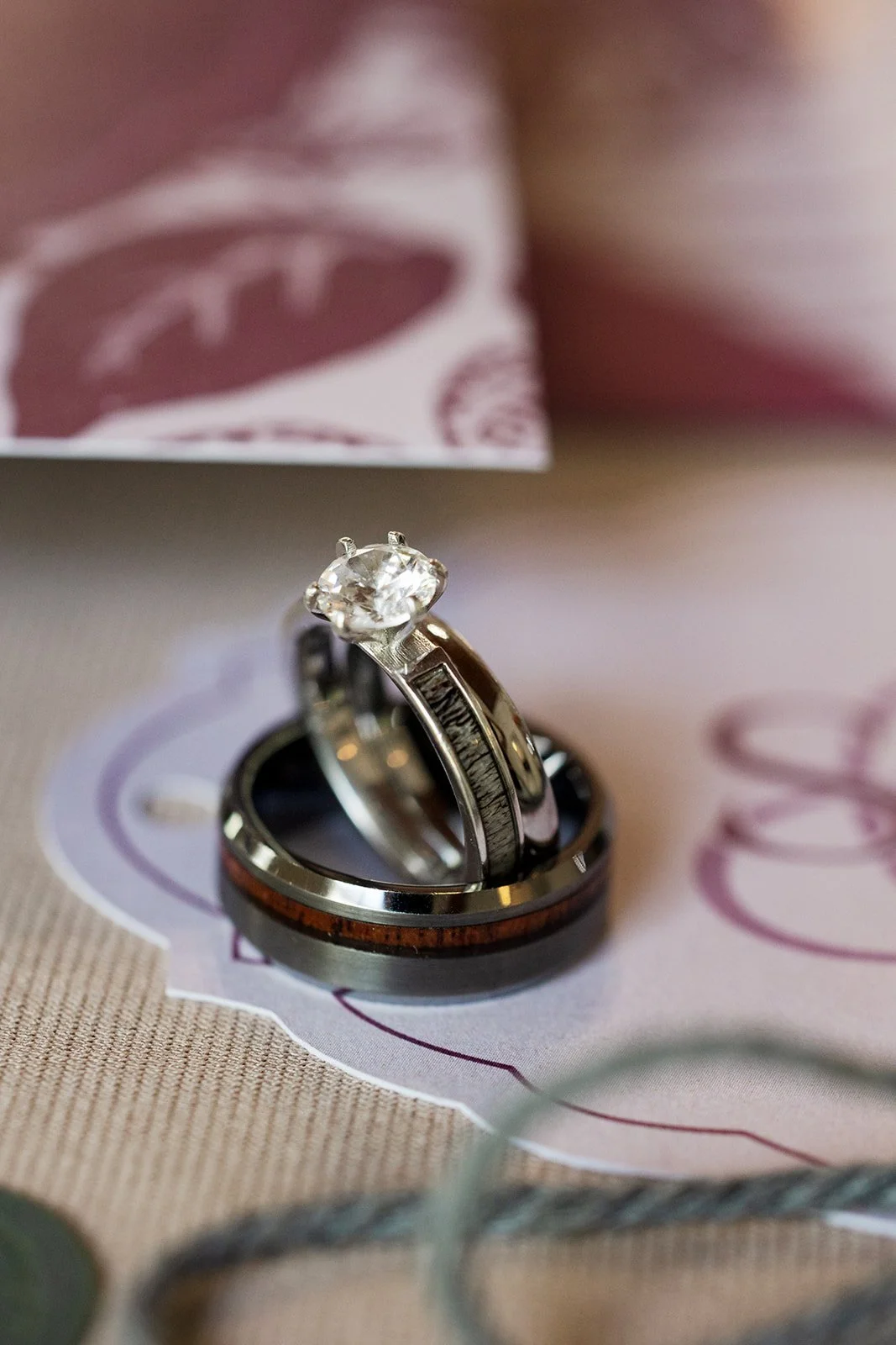 Detail shots of elopement at 1860 Schulhaus Venue