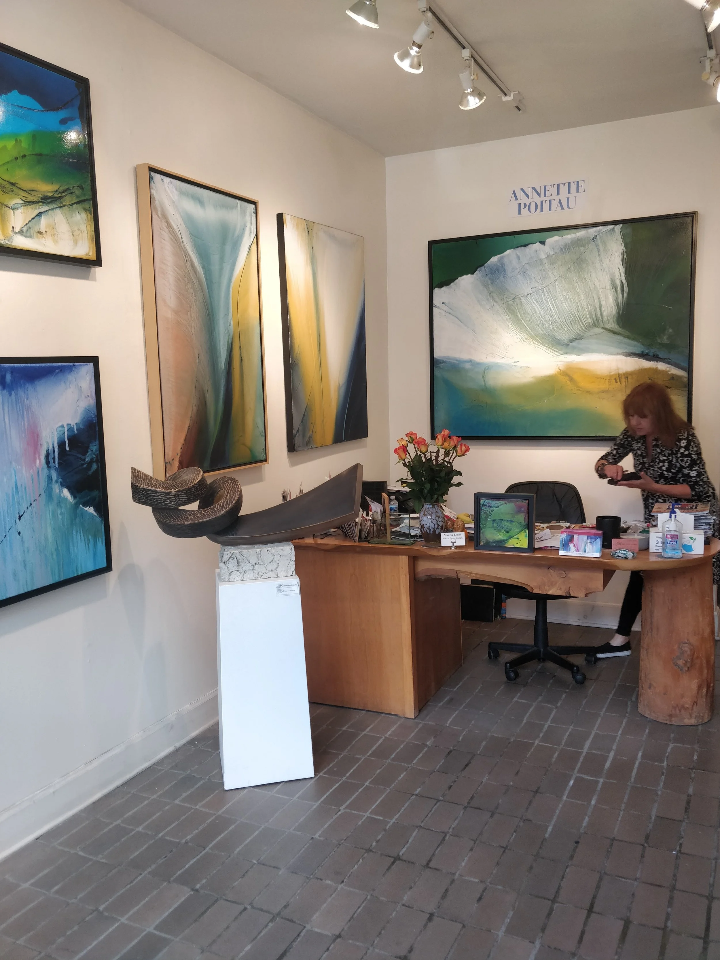 2021 Solo Exhibition Marcia Evans Gallery