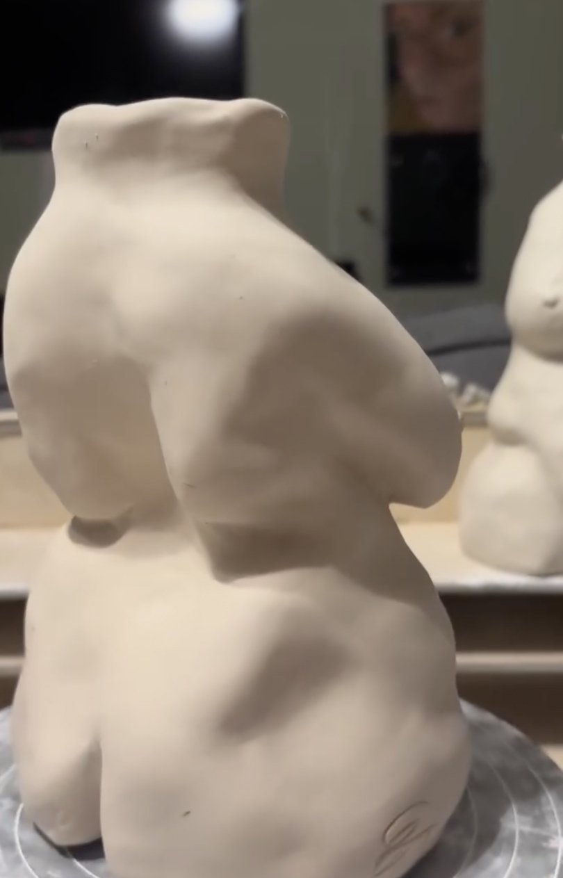 porcelain Pitfire bodies (in progress)