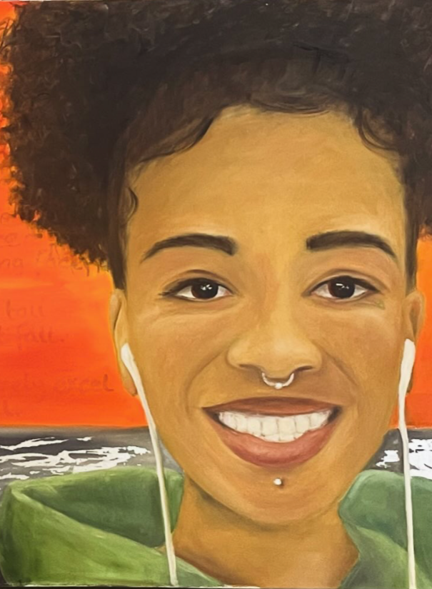 Monique 
(oil on canvas)