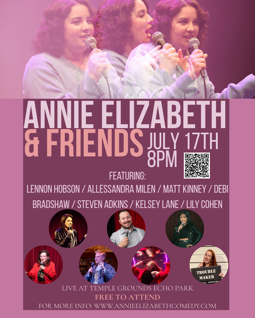 Annie Elizabeth & Friends @ Temple Grounds in Echo Park