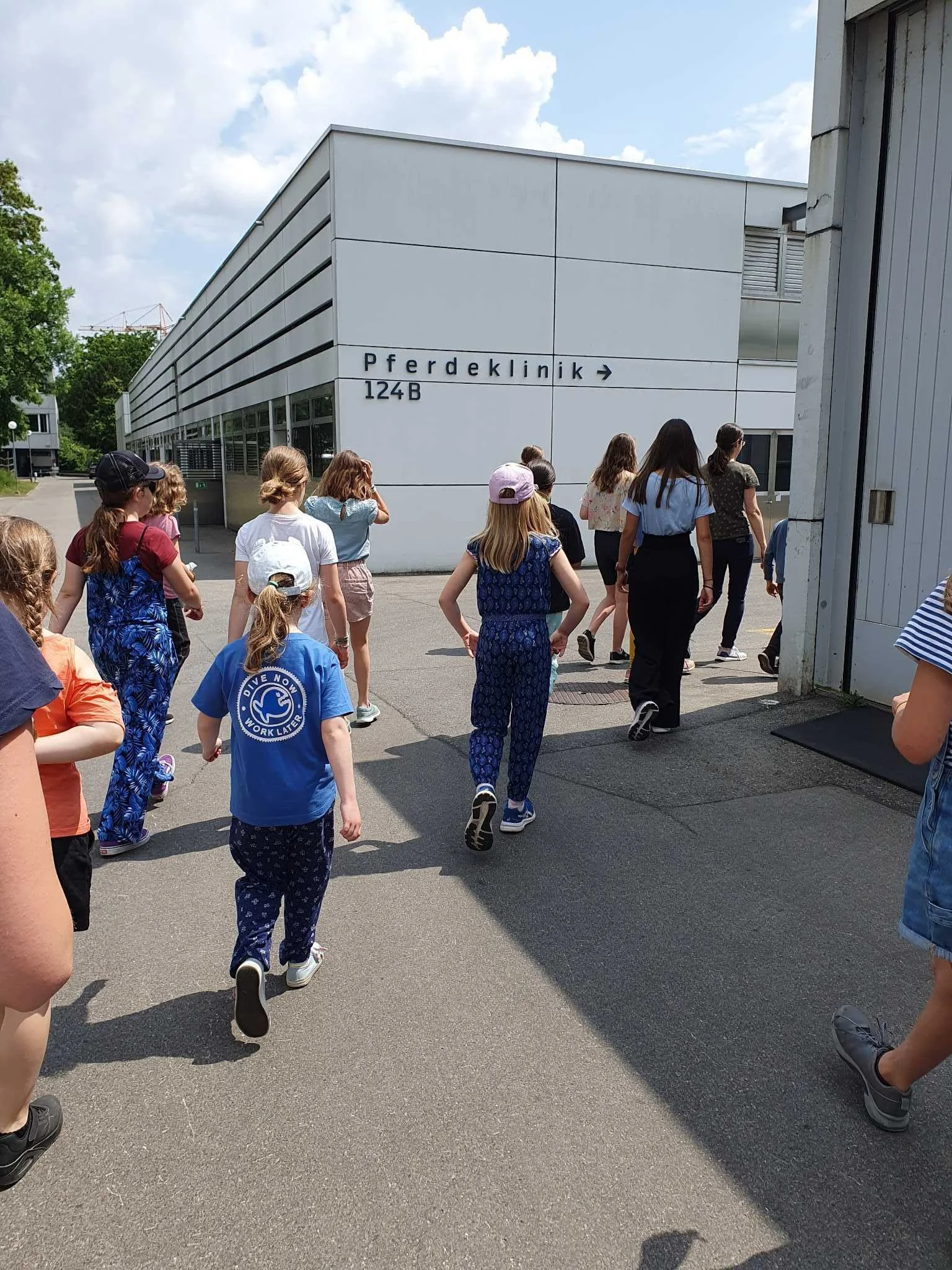 Jugendeselbotschafter in der Pferdeklinik