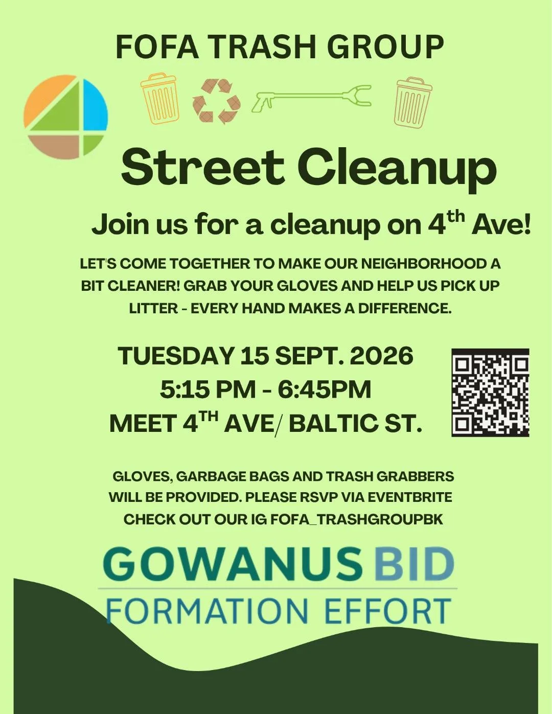 FOFA Street Cleanup