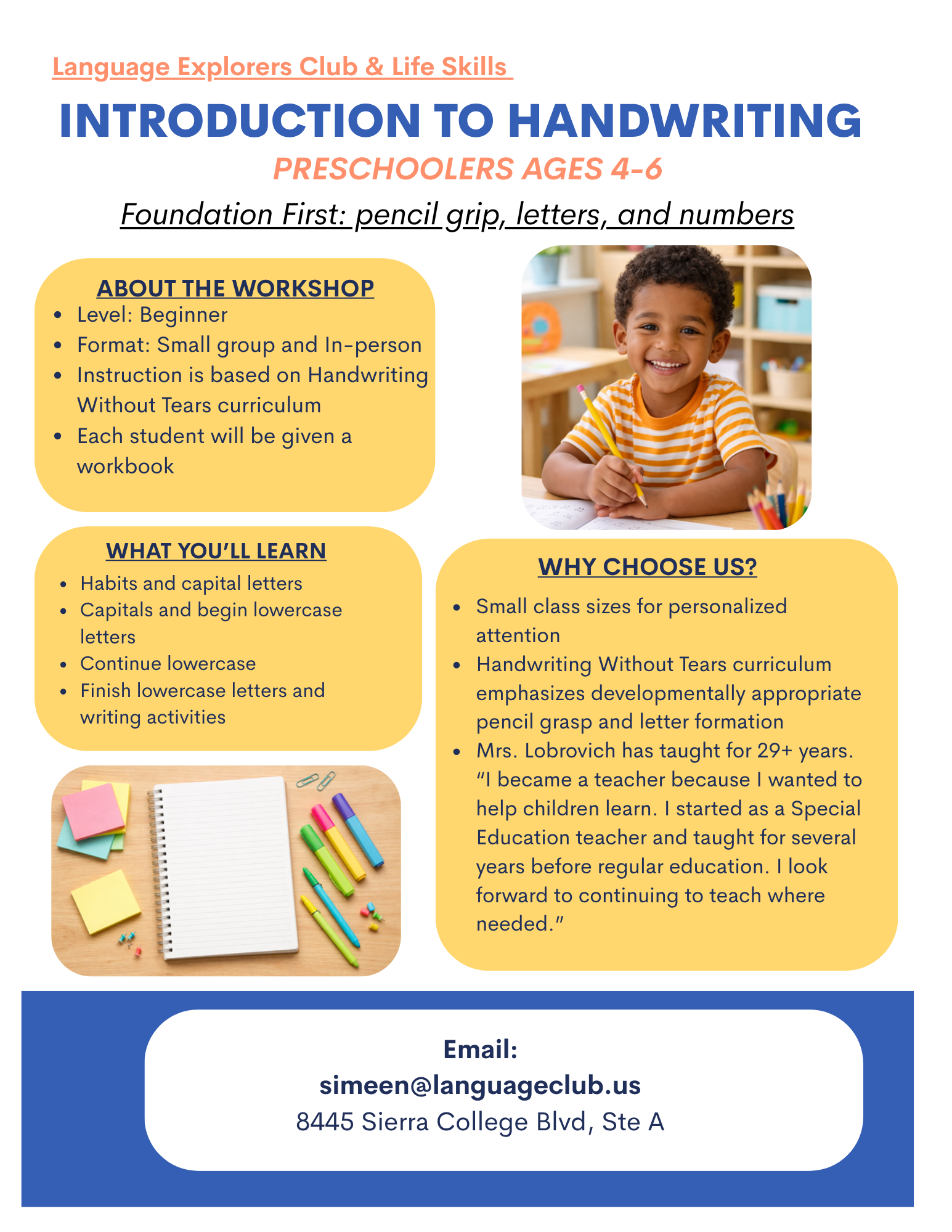 Introduction to Handwriting