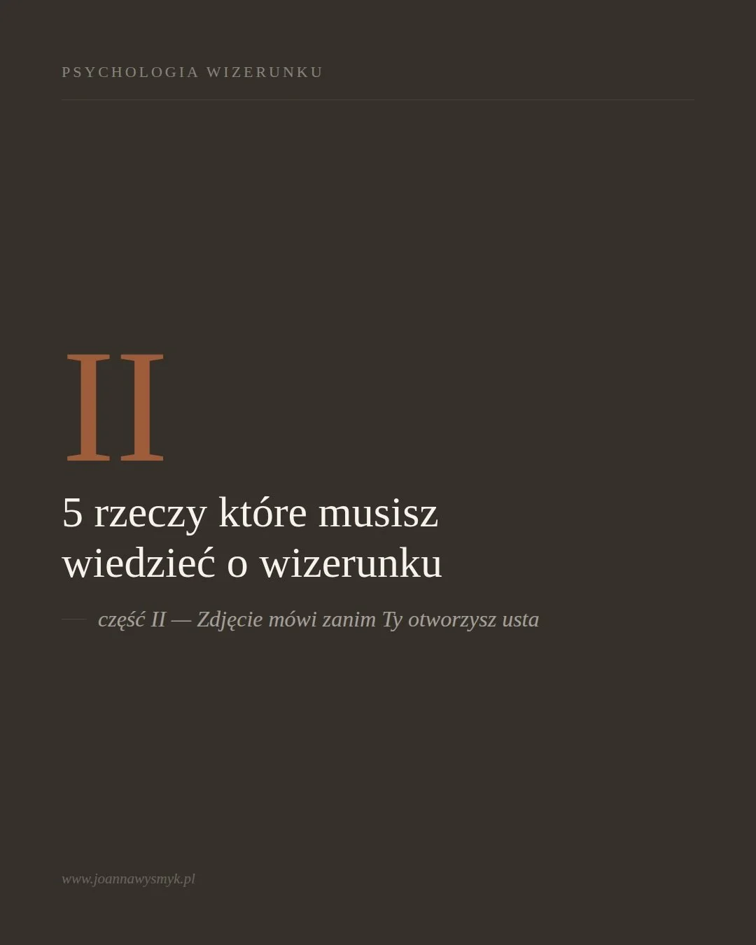Czy Twoje zdjęcie profilowe działa na Twoją korzyść, czy wręcz przeciwnie?
🤔
Kiedyś rozmawiałam z jedna z moich klientek, kt&oacute;ra przez kilka lat miała na profilu rozpikselowane zdjęcie z konferencji, bo profesjonalnego nie miała, a  inne były 