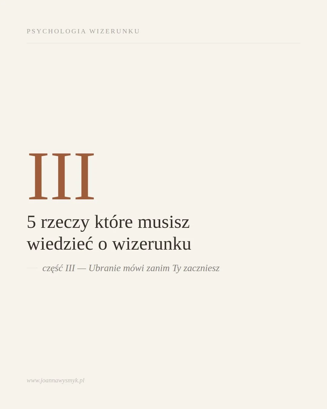 Czytam raz jeszcze Twoje stories i piszę.

Badacze z Northwestern dali uczestnikom biały kitel.
Koncentracja rosła.
Ten sam kitel, nazwany fartuchem malarza, już nie.

To samo ubranie. Inny komunikat. Inny wynik.

Nazywają to enclothed cognition.
To 
