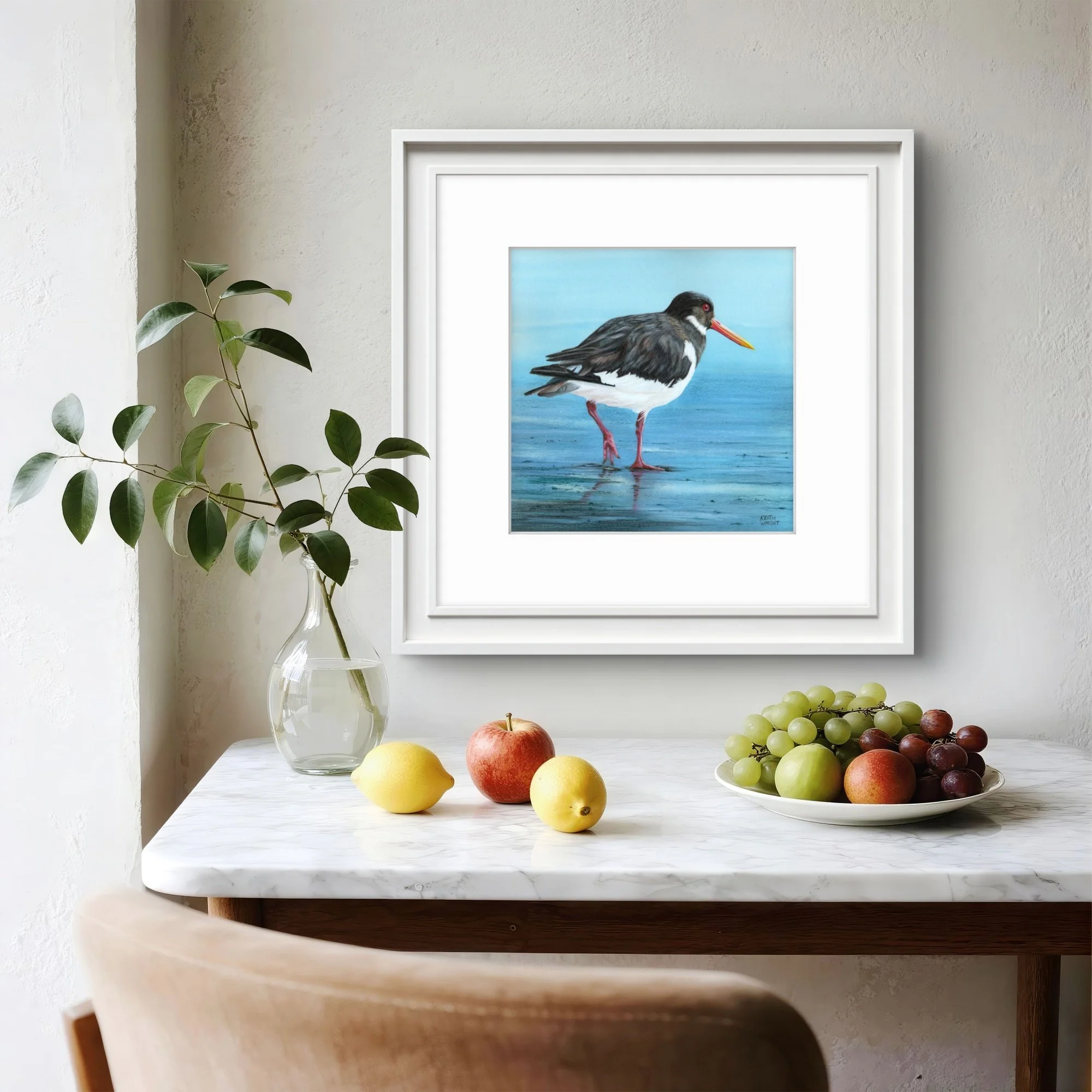 Oystercatcher Original Over Table.jpg