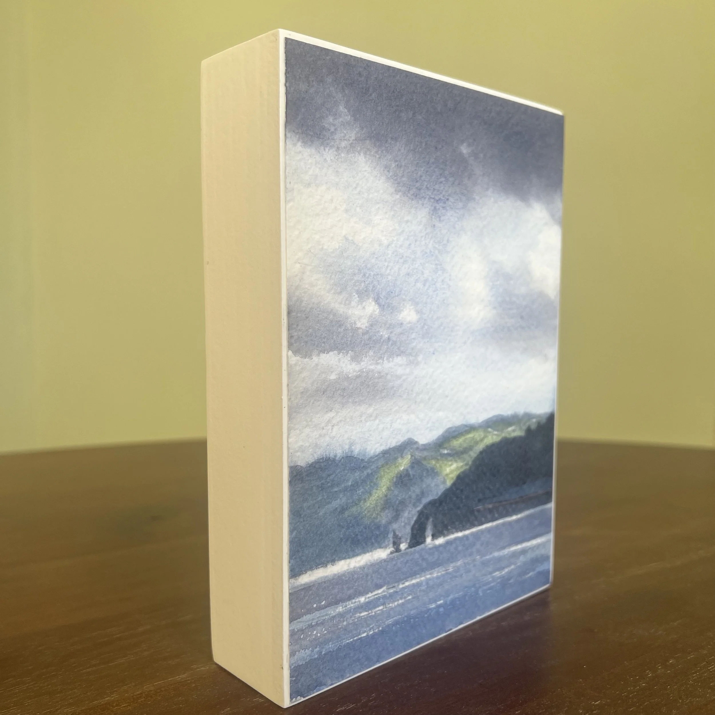 Sunlight Over Dawlish Rocks side angle.jpg