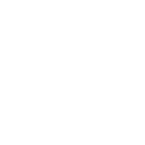 Black and white map pin icon with a hollow circle at the top.