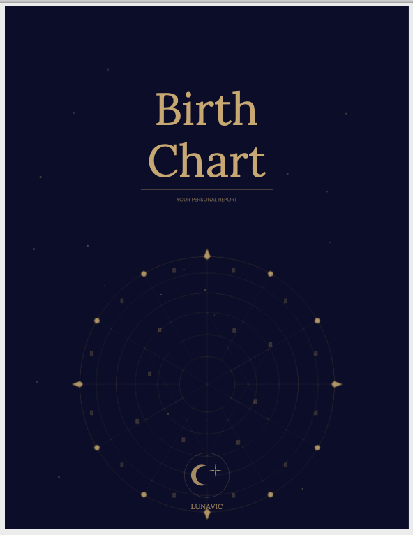 Birth Chart Report