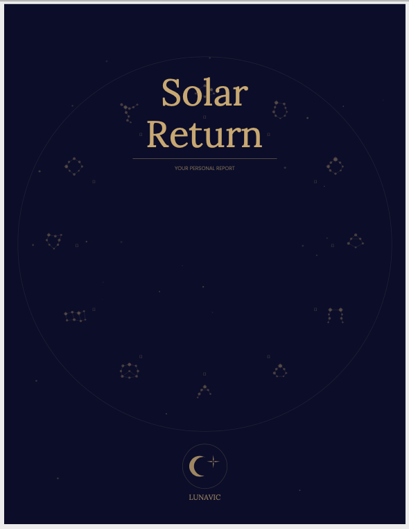 Solar Return Report