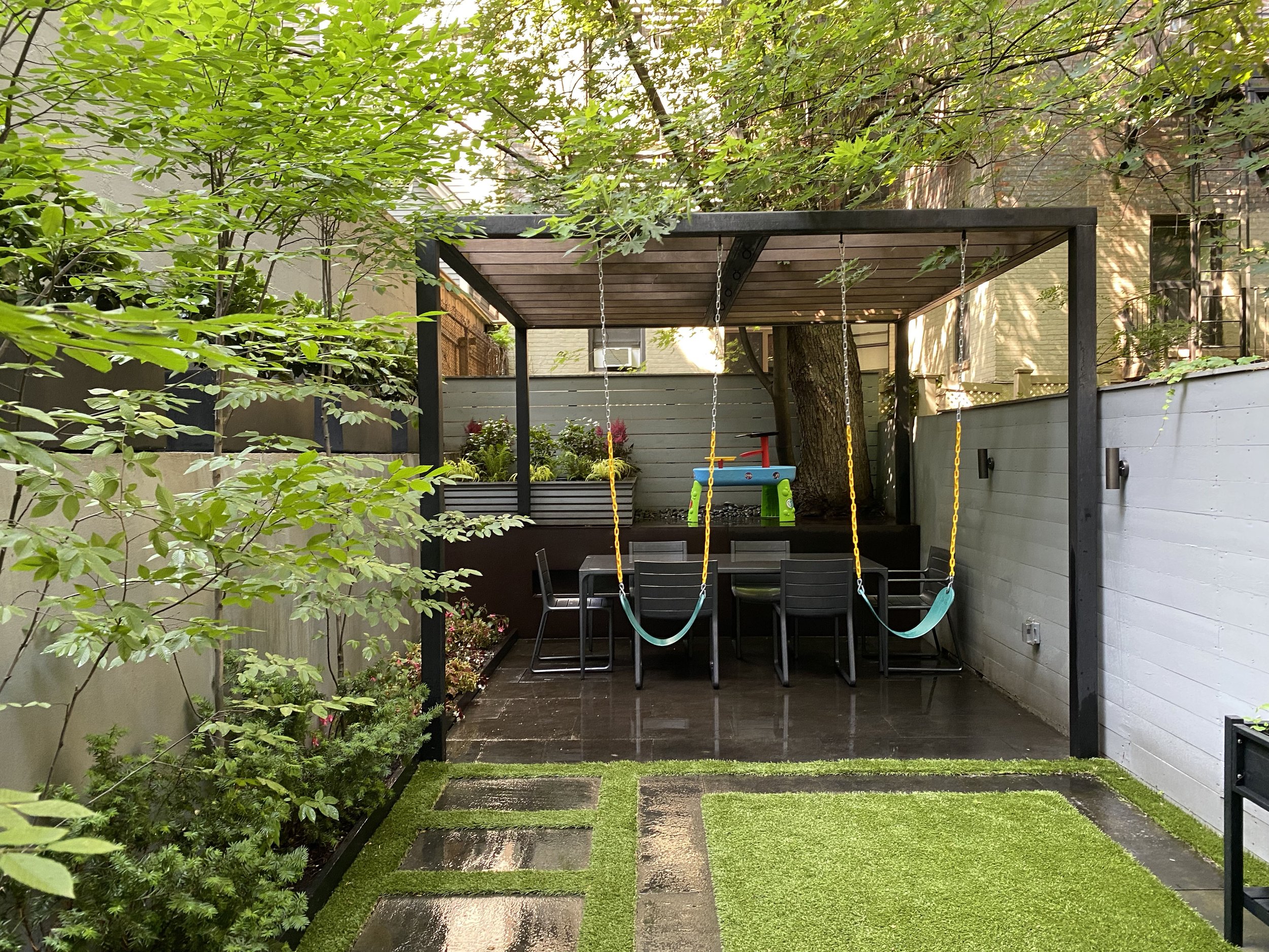 Carnegie Hill Townhouse Yard