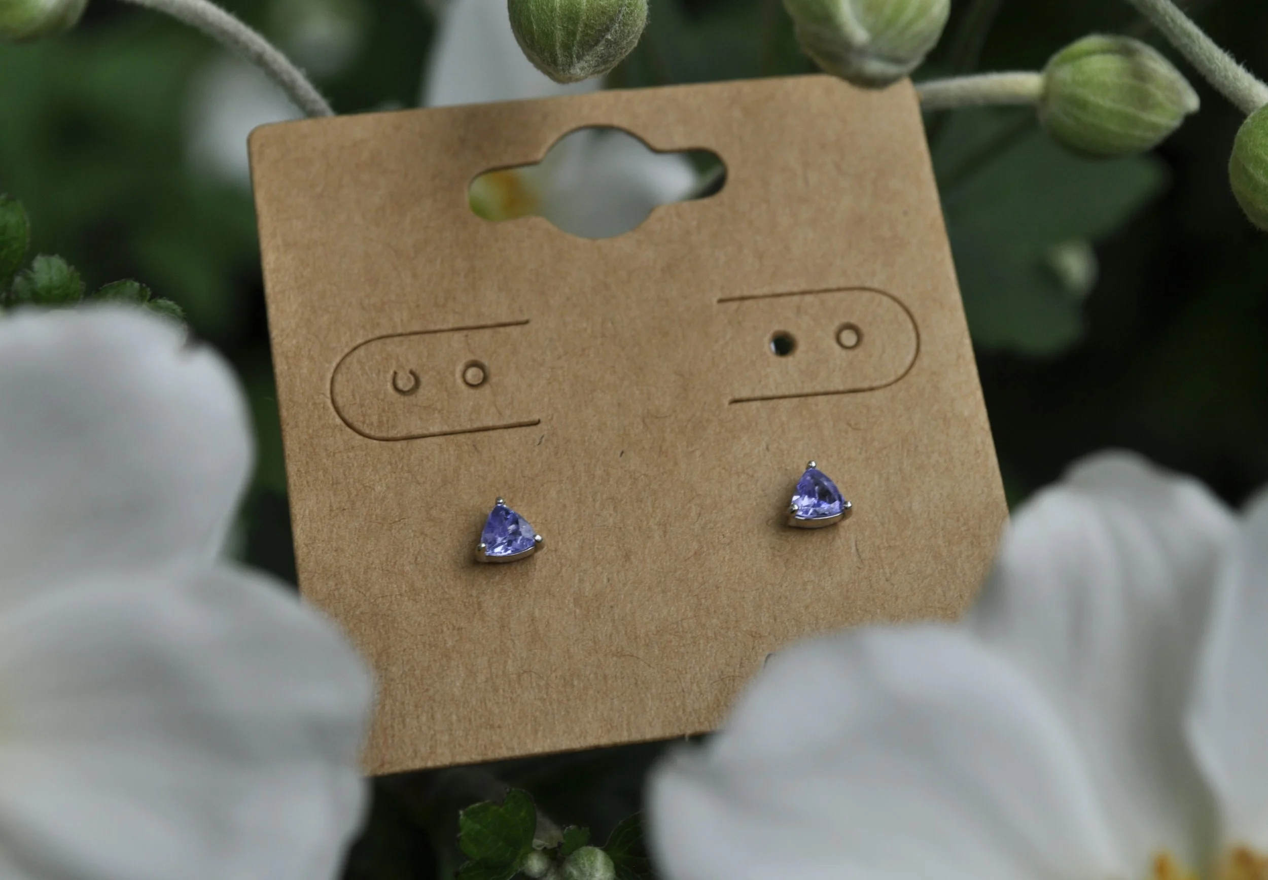 Tanzanite Gemstone Earrings