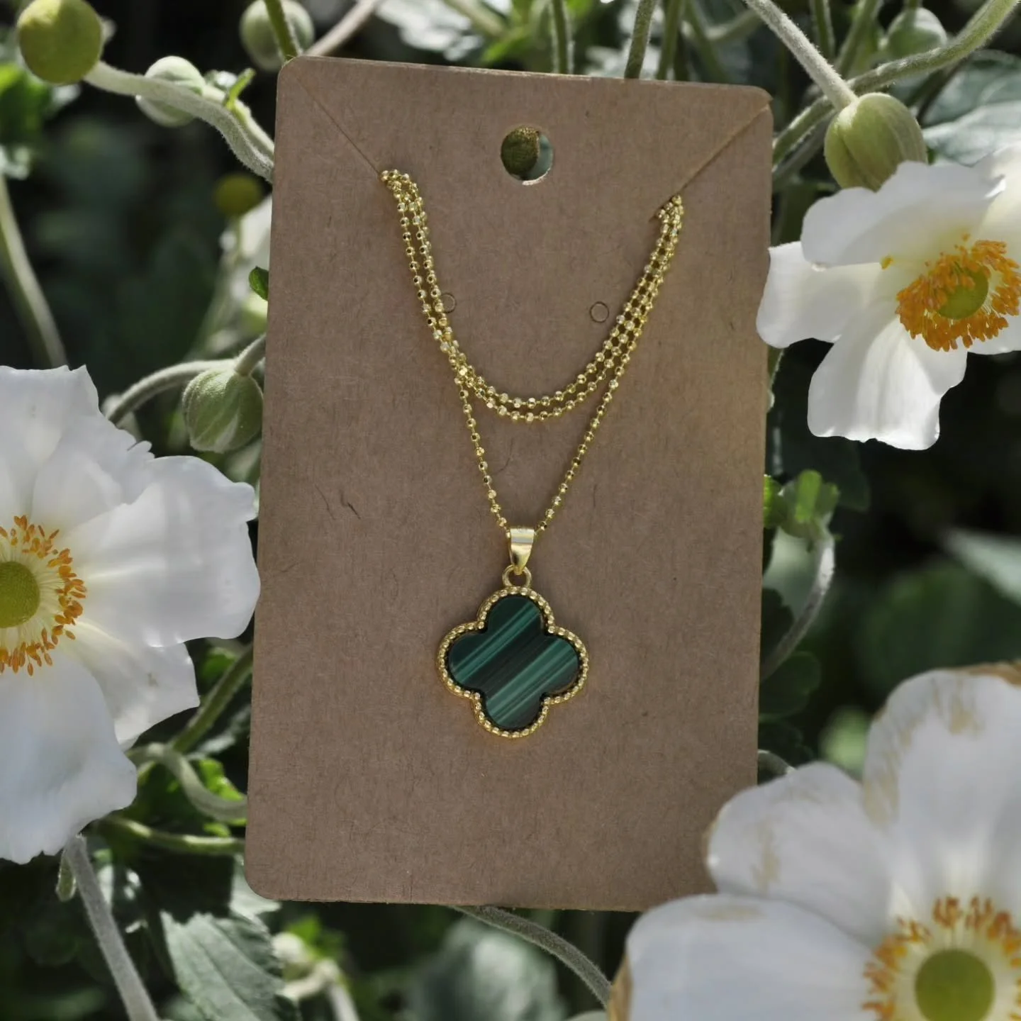 Go GREEN 🌿🍏🍵

These are for our green lovers!

🌱 Malachite Necklace
🌱 Emerald "C" Pendant
🌱 Emerald &amp; Zircon Ring
🌱 Green Topaz &amp; Zircon Earrings
🌱 Emerald "K" Pendant 
🌱 Green Topaz, Pearl &amp; Zircon Pendant 

