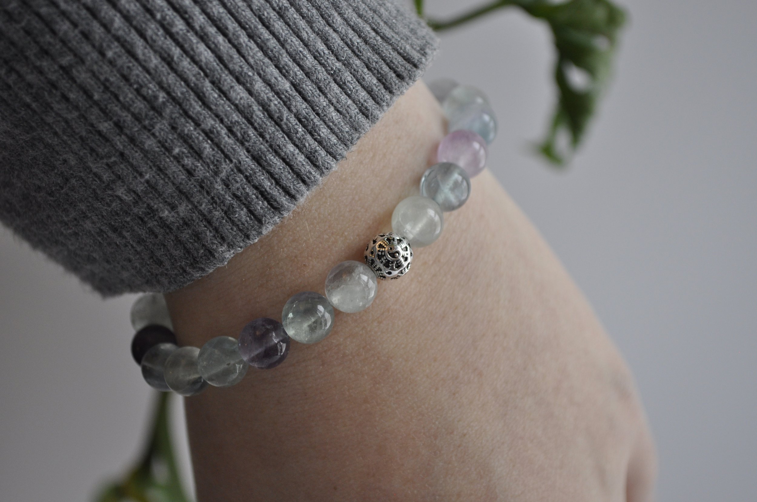 Fluorite Gemstone Bracelet