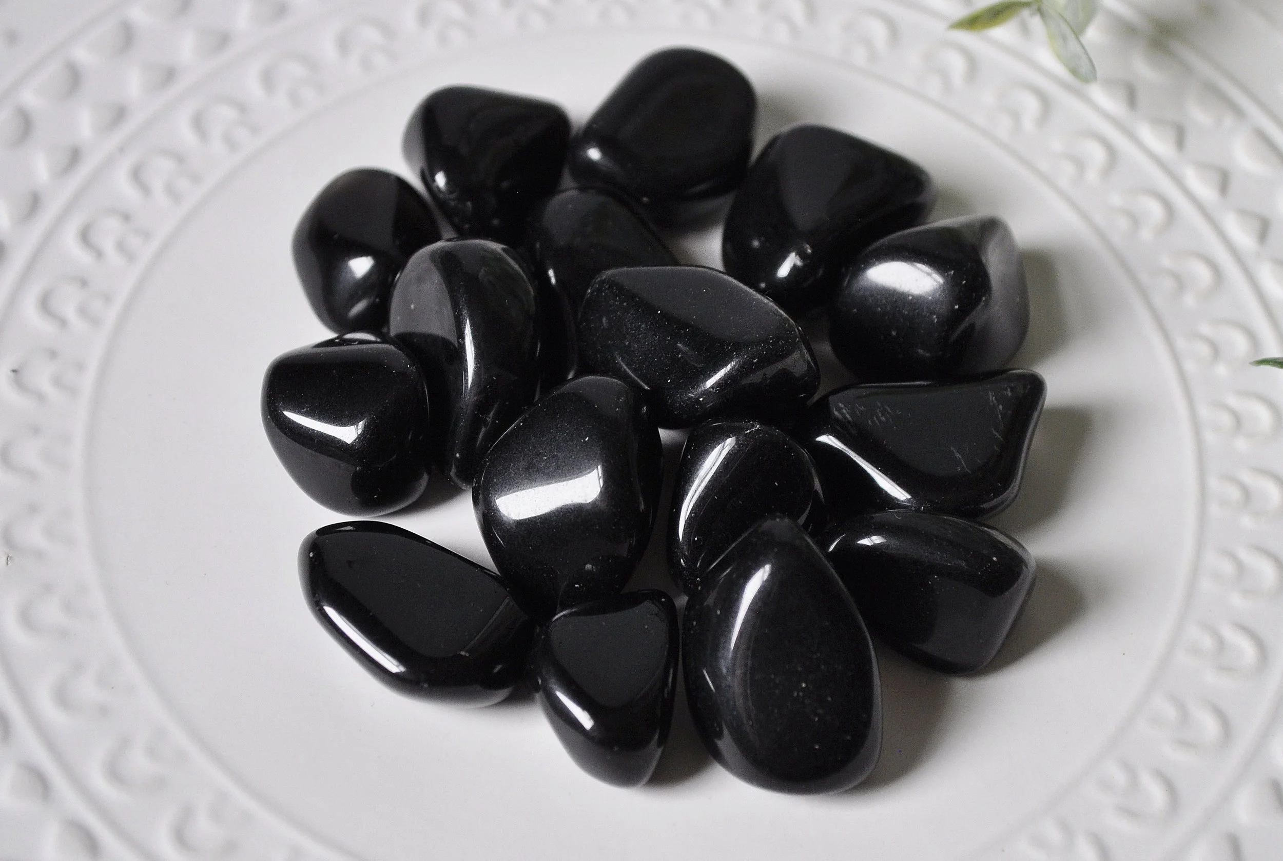 Apache Tears Tumbled Gemstones