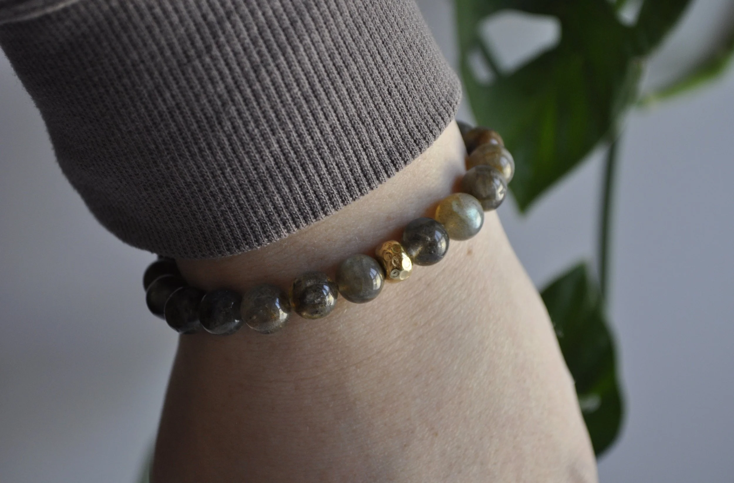 Labradorite Gemstone Bracelet