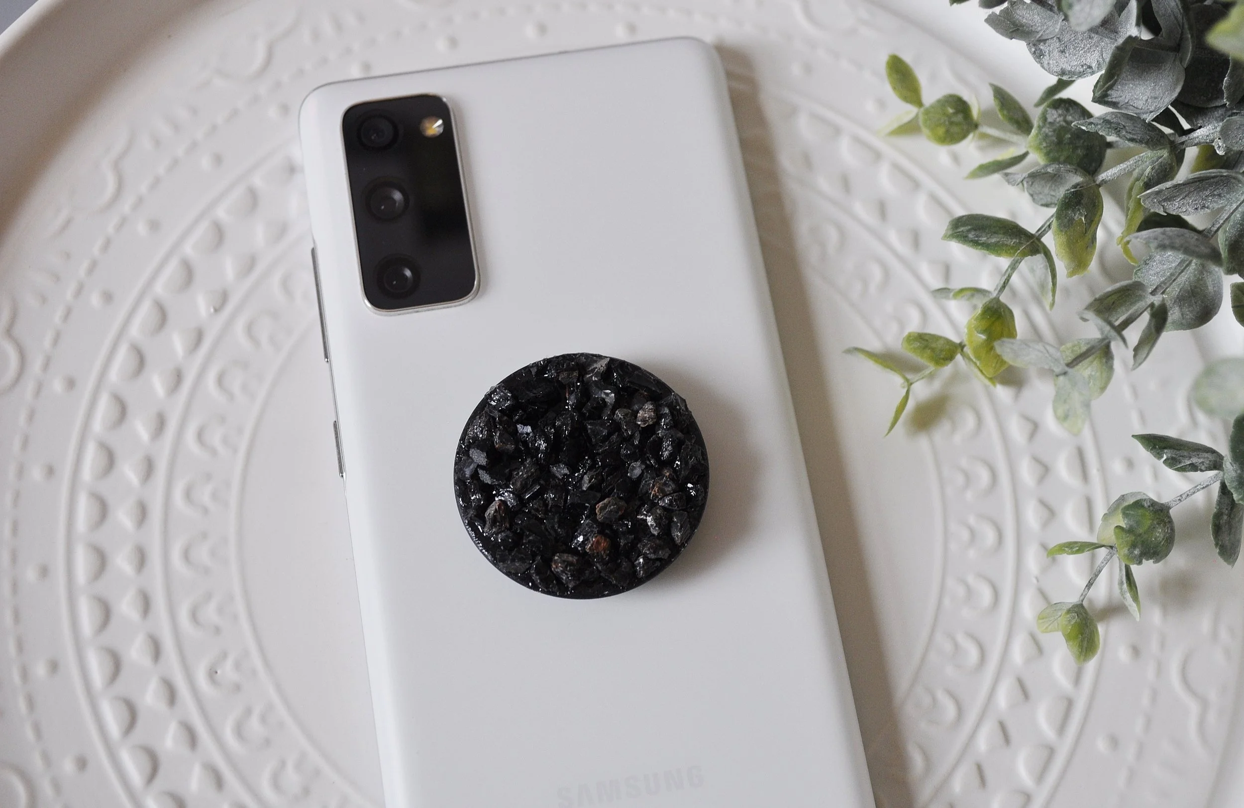 Tourmaline Cell Phone Pop Socket