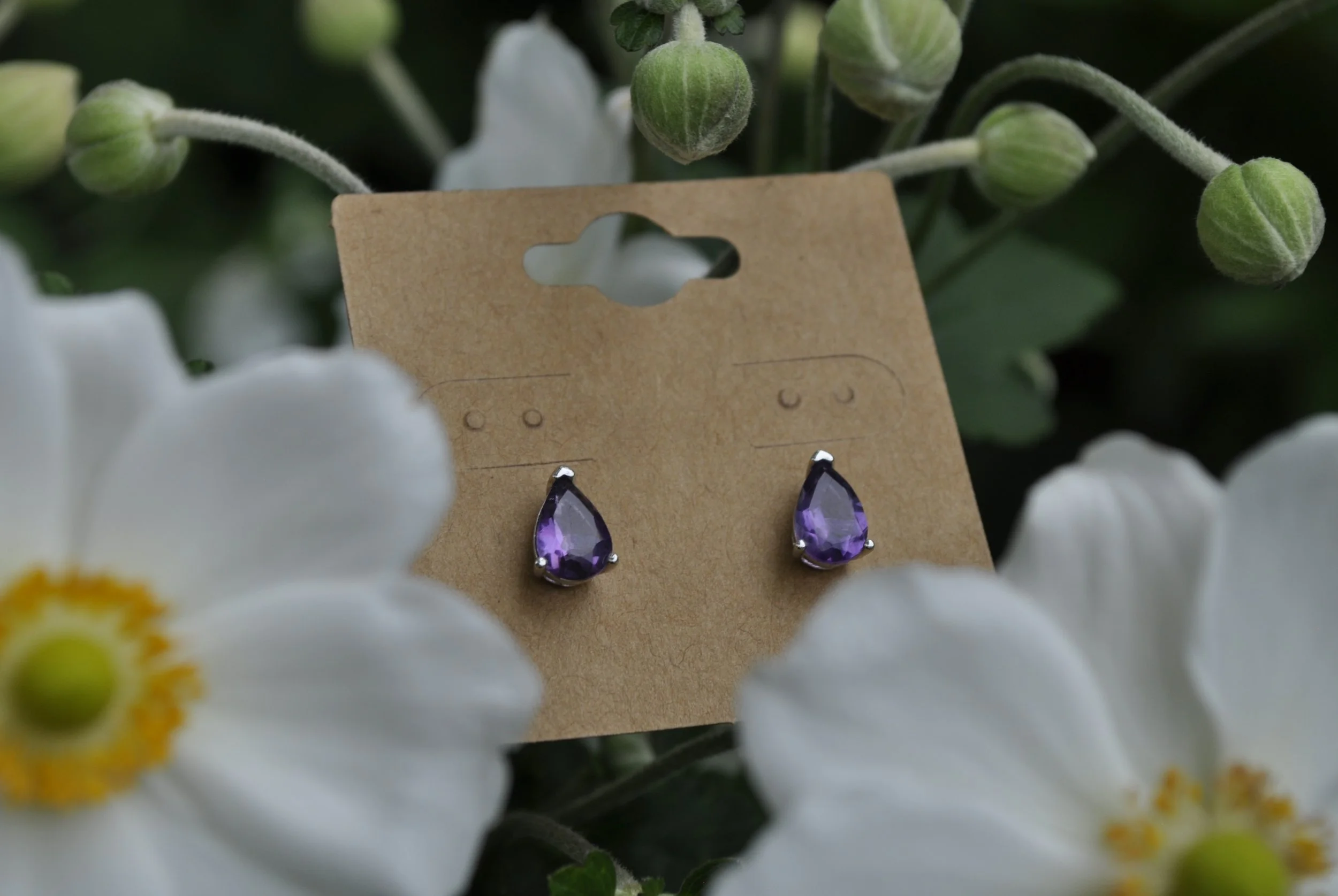 Amethyst Gemstone Earrings