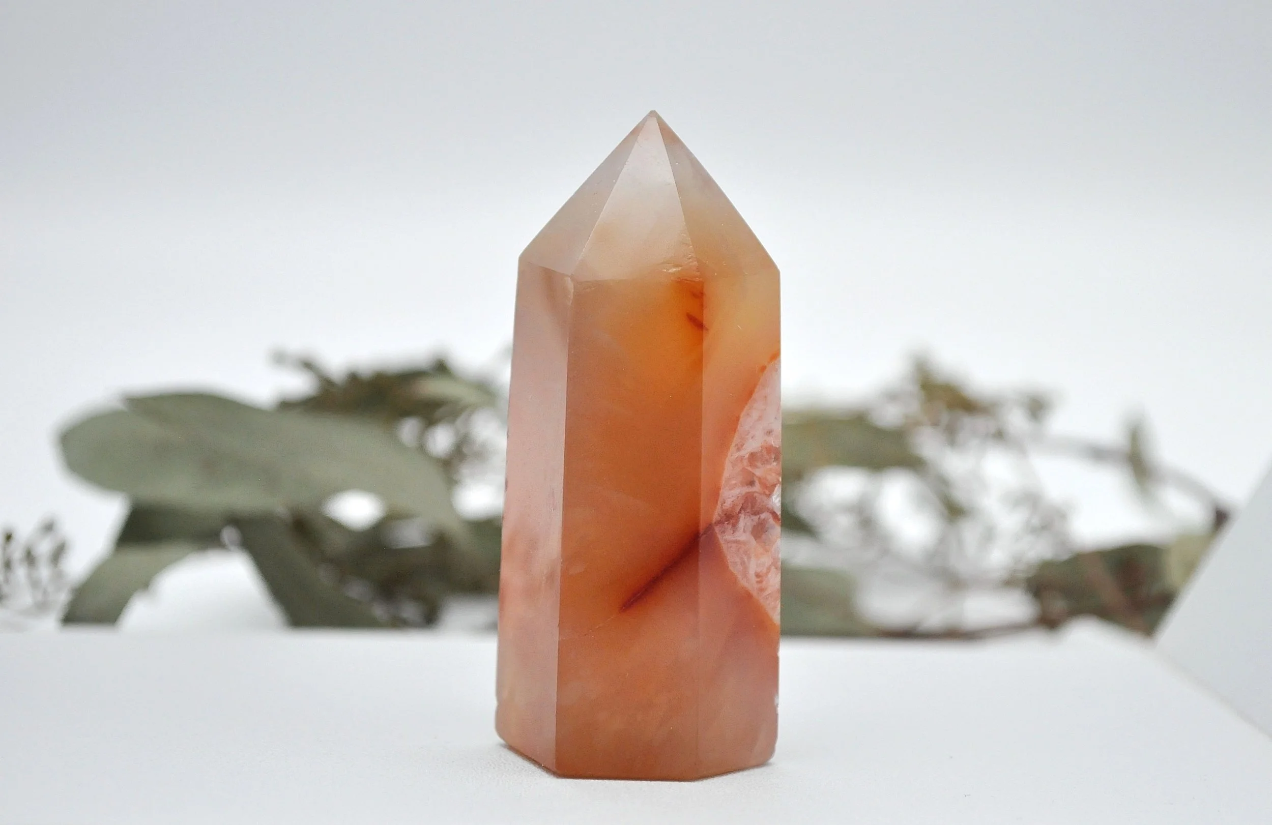 Carnelian Crystal Tower
