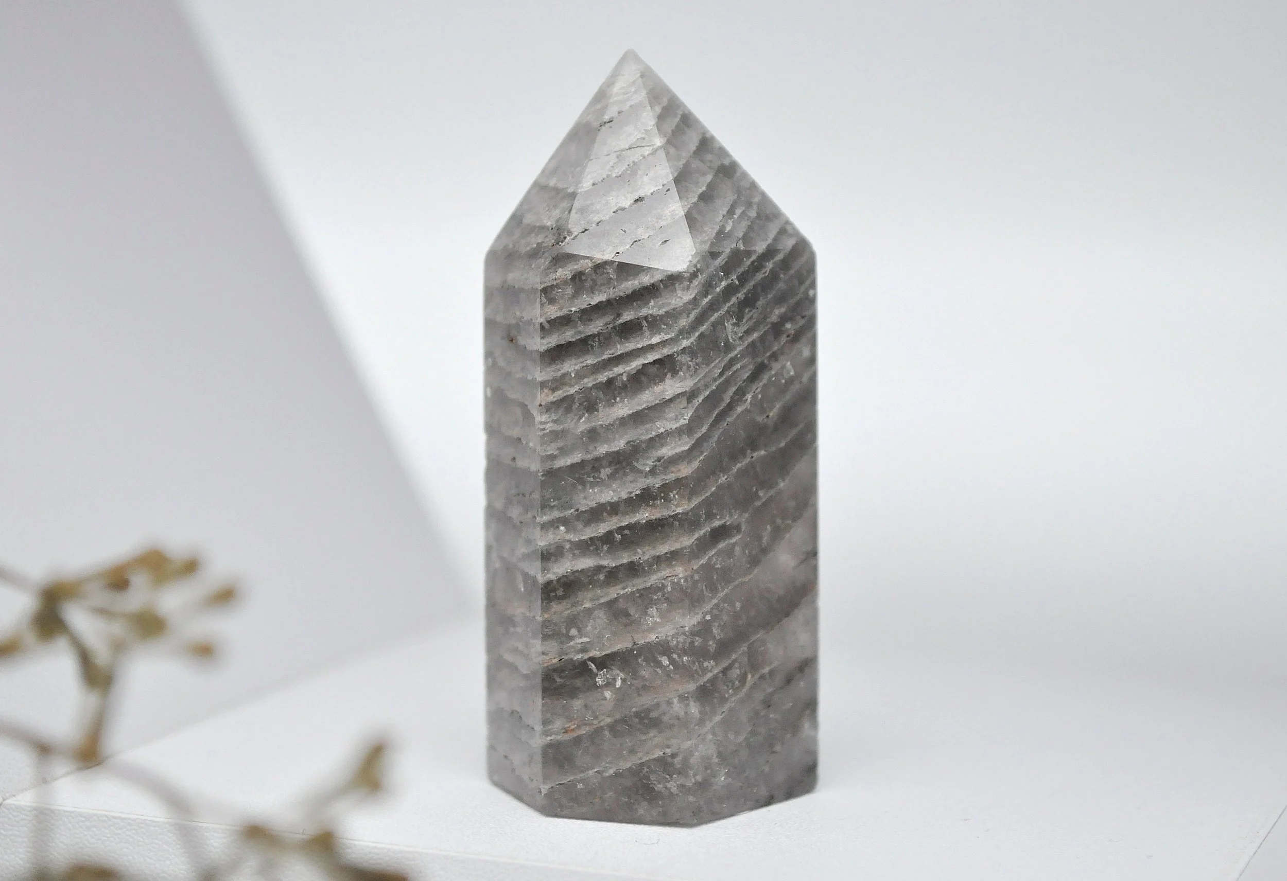 Thousand Layer Quartz Crystal Tower