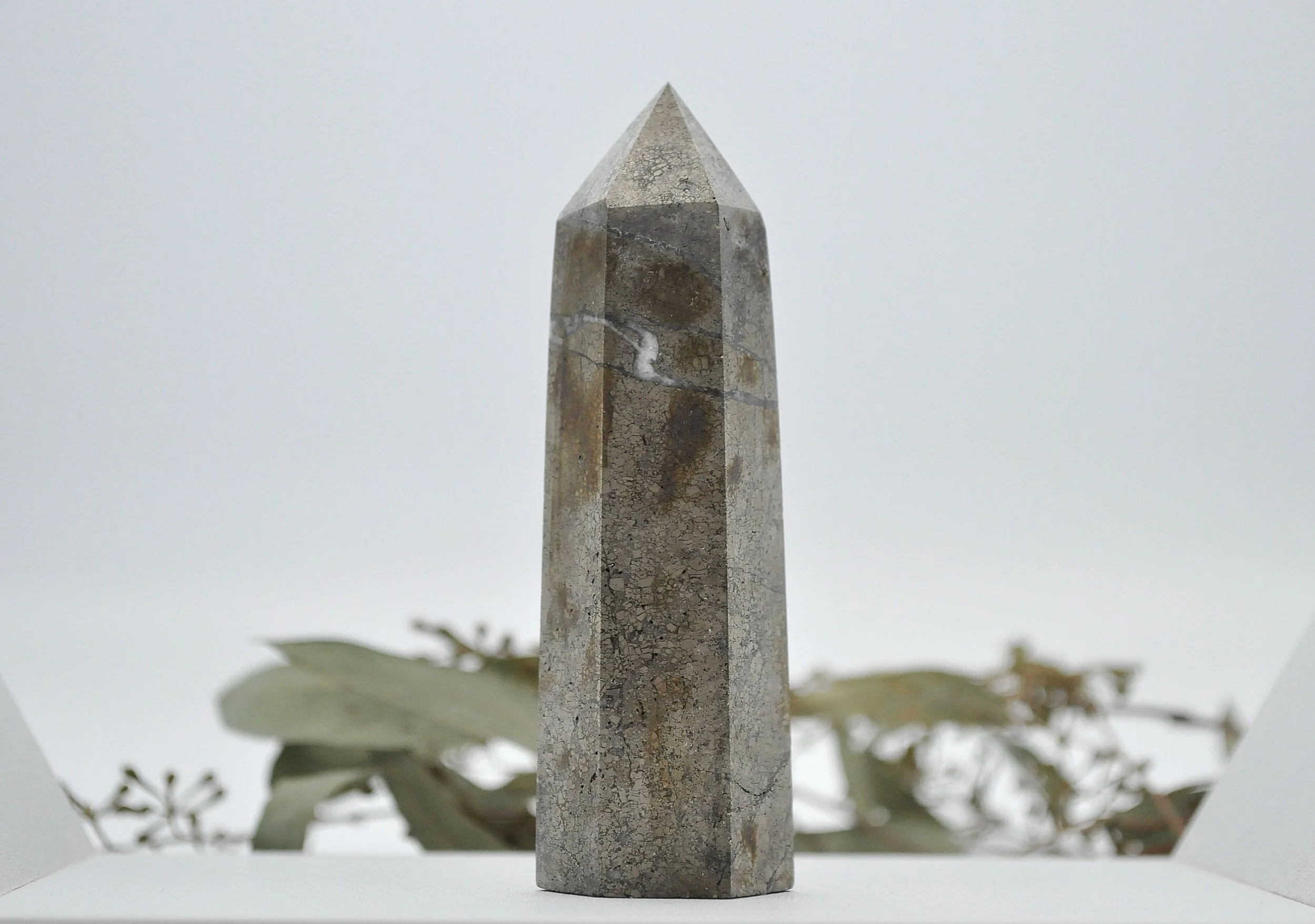 Pyrite Crystal Tower