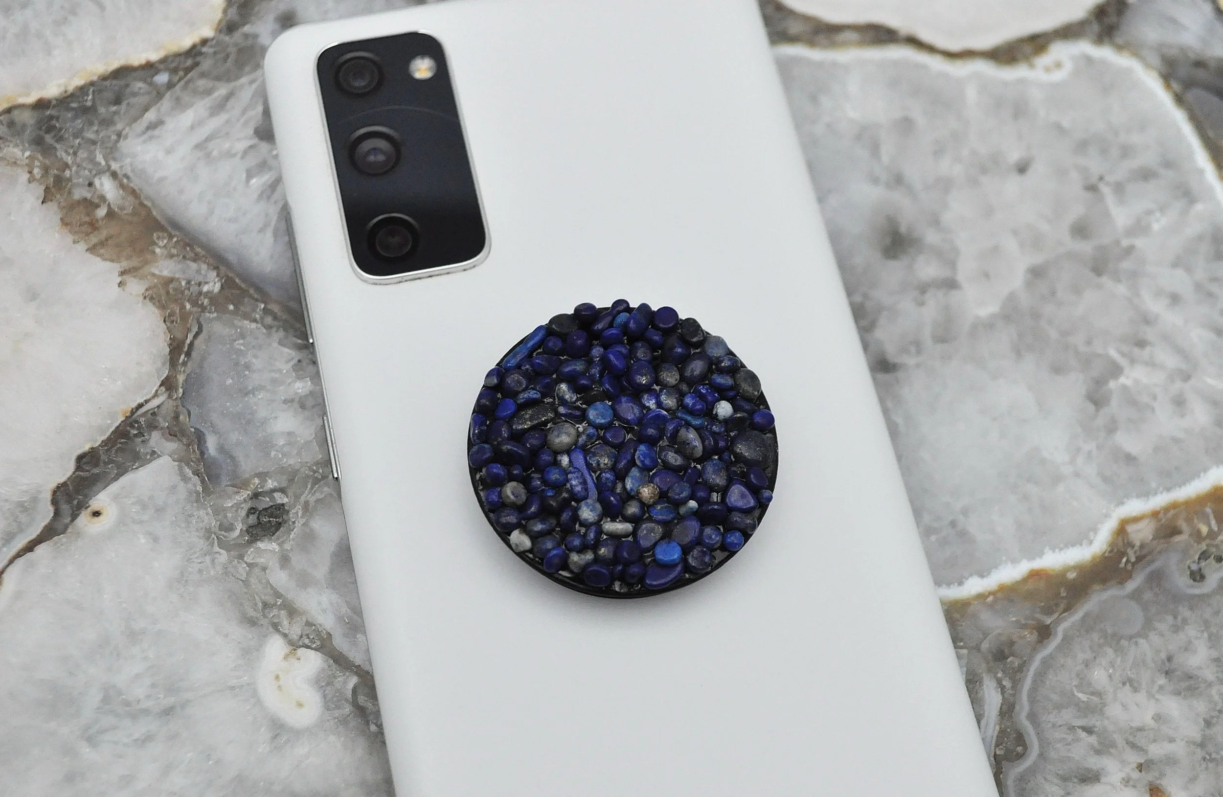 Sodalite Cell Phone Pop Socket