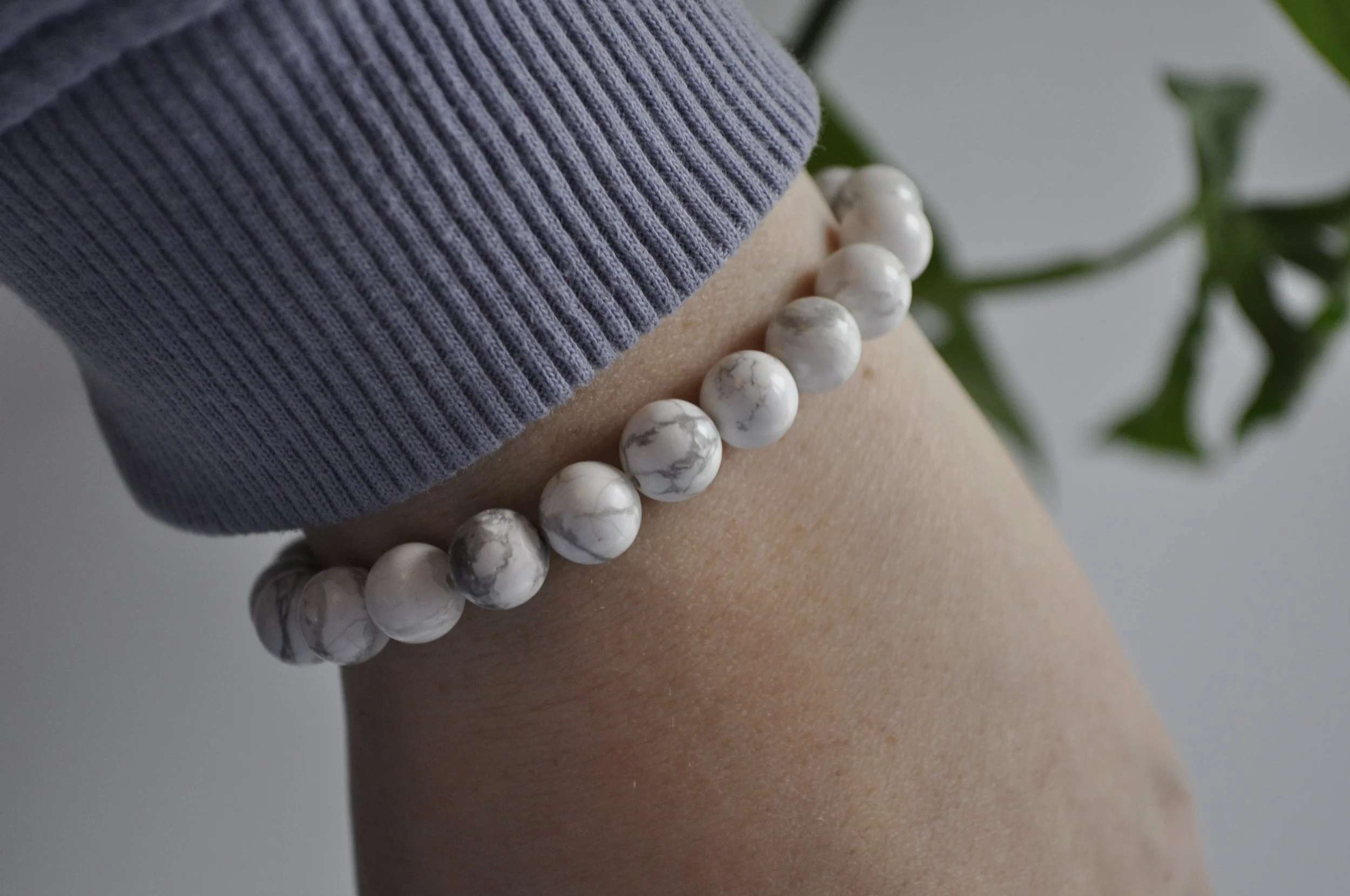Howlite Gemstone Bracelet