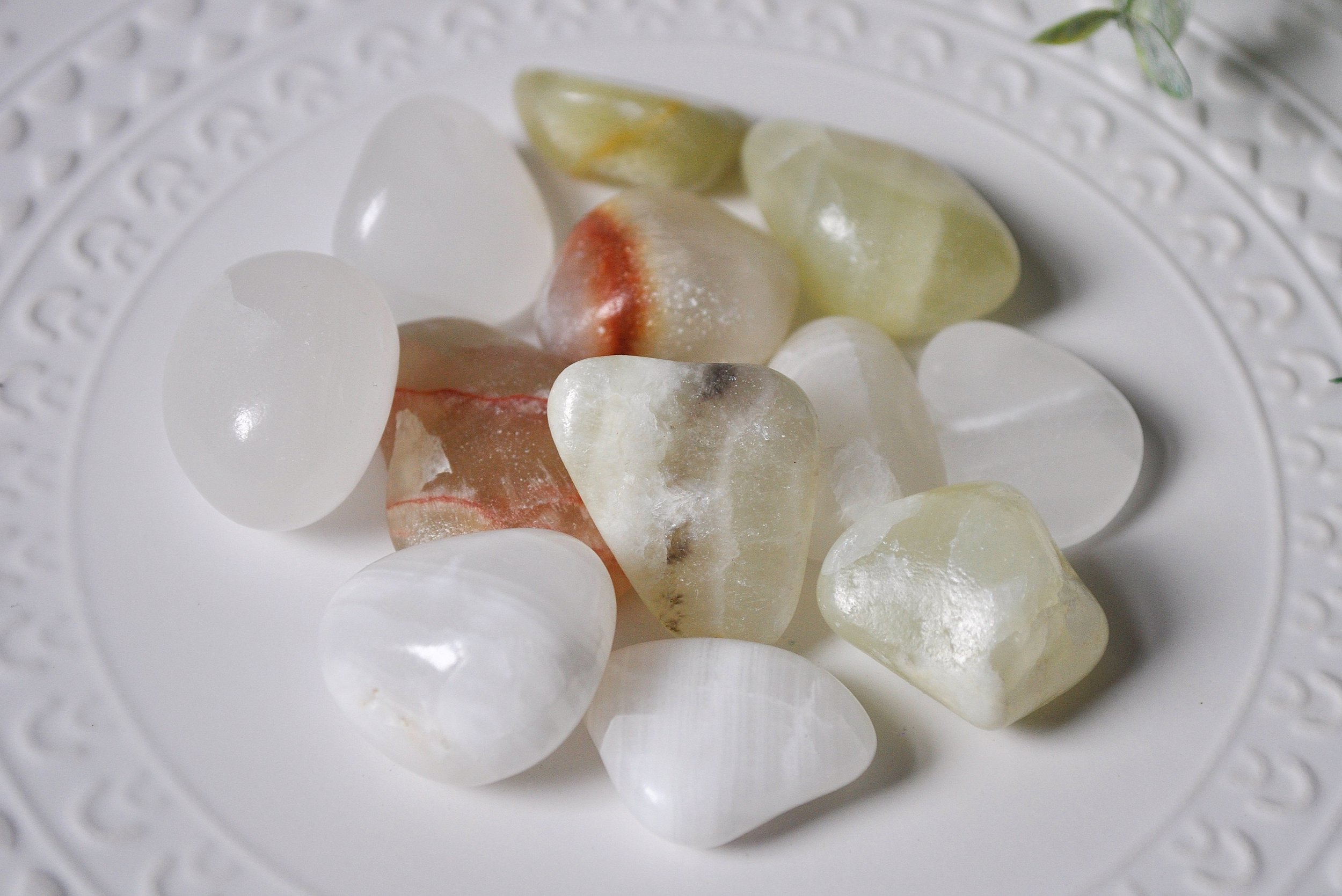Aragonite Tumbled Gemstones