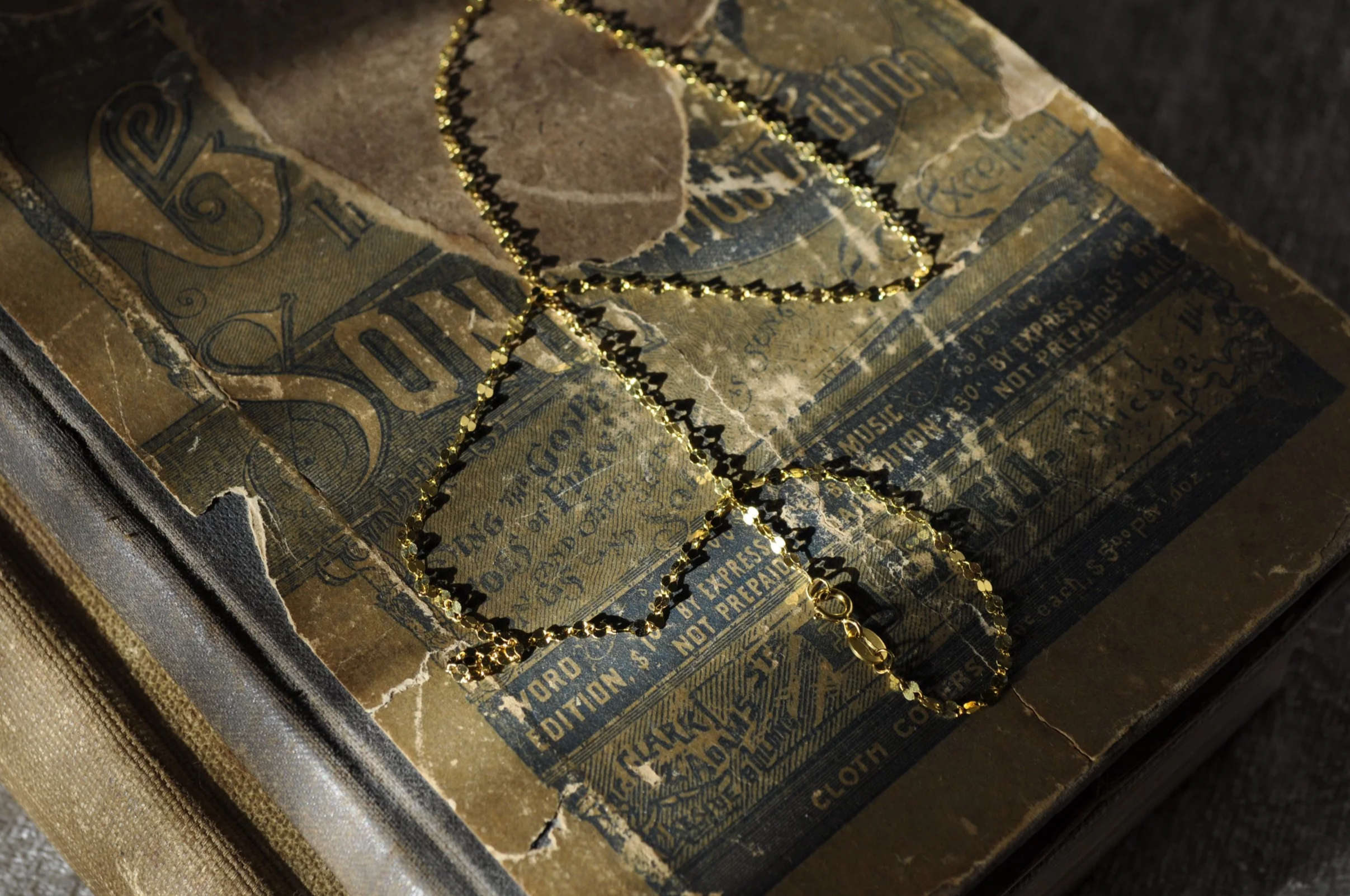 Gold Plated Shimmer Layering Chain | 17 ½"