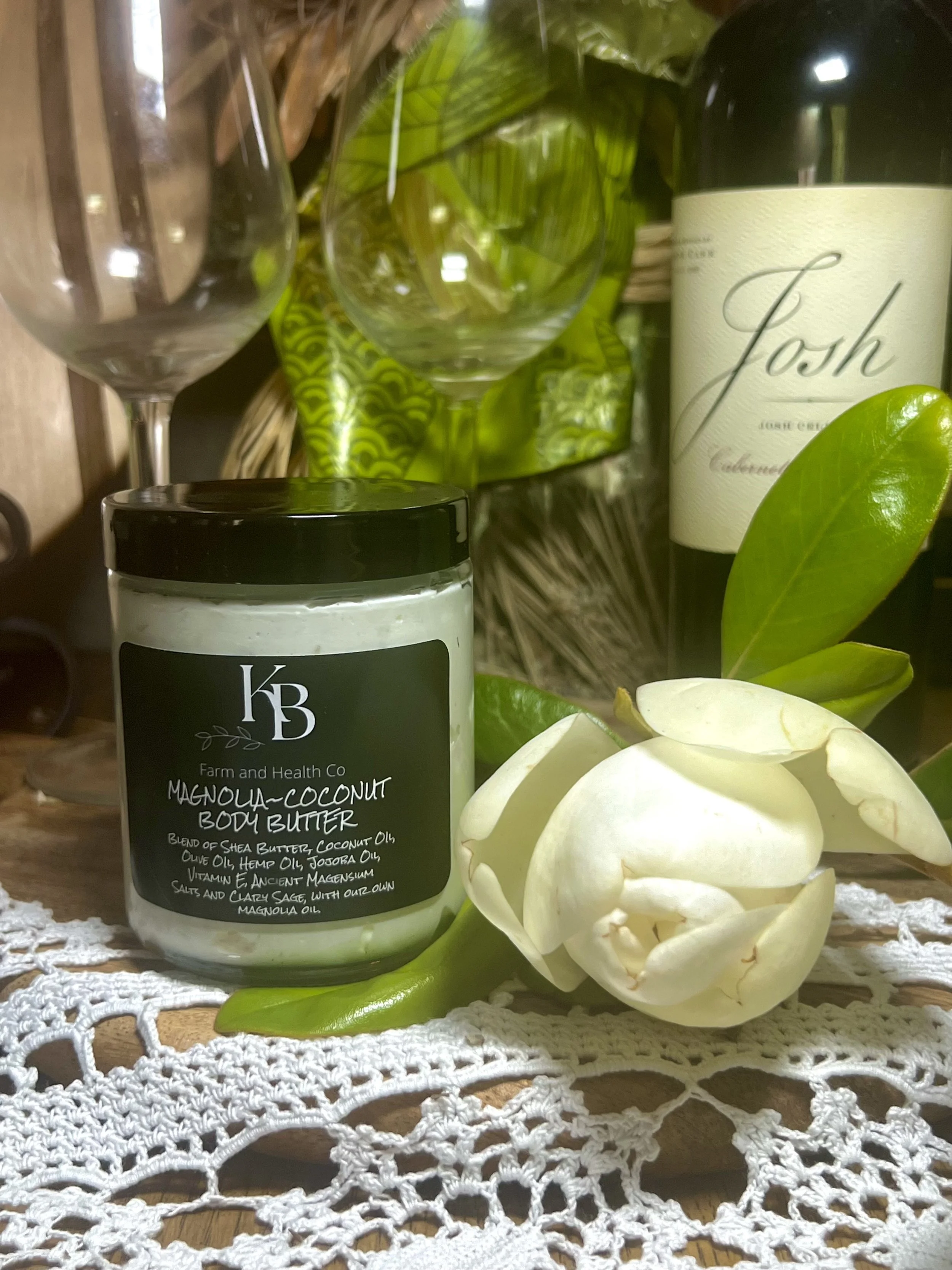Magnolia-Coconut Body Butter 8 oz