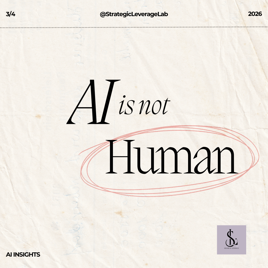 AI Is Not Human