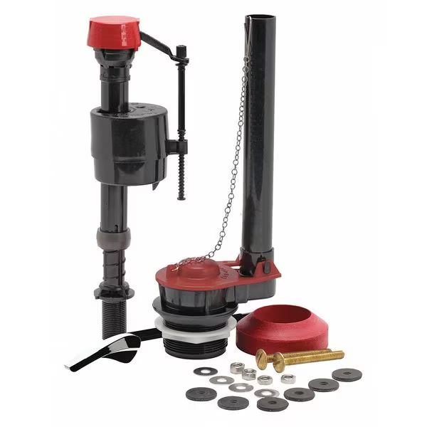 FLUIDMASTER Universal Toilet Repair Kit, 1.8 gpf, 7/8 in Spud Connection, Single Flush, Rubber