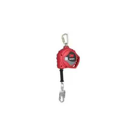 3M PROTECTA(R) Self Retracting Lifeline, 20 ft. Length, Swivel Snap Hook, Steel, 1 Leg(s)