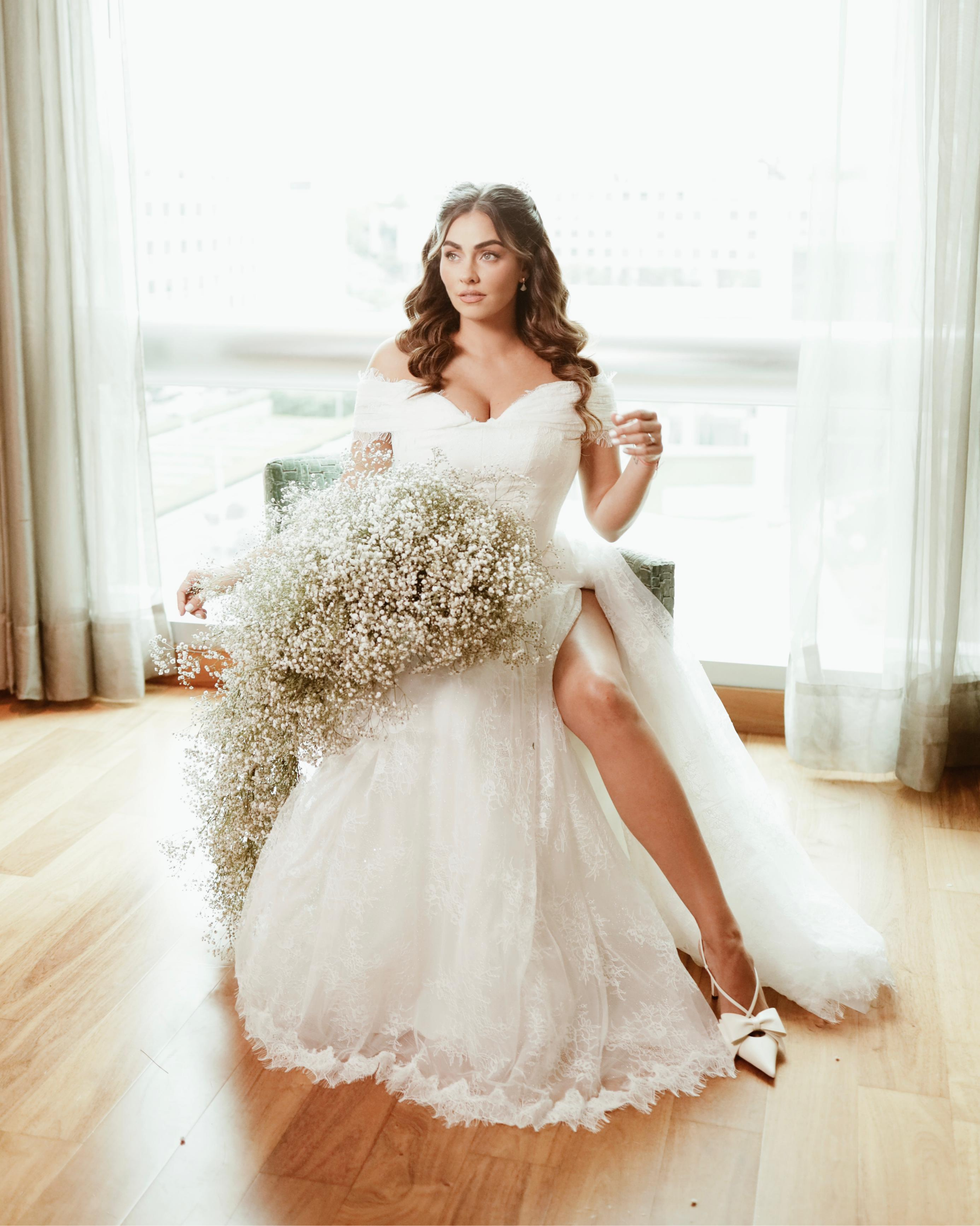 Claudia Martin en su boda civil 2025