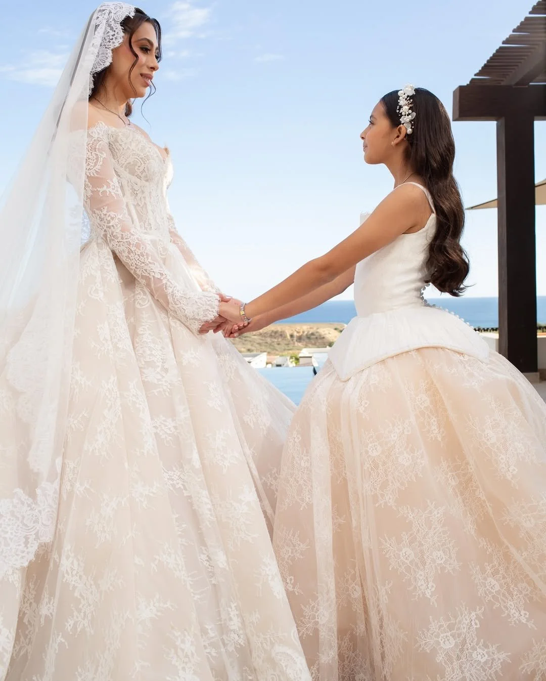 Vestido de novia diseñado por Miguel Hernan