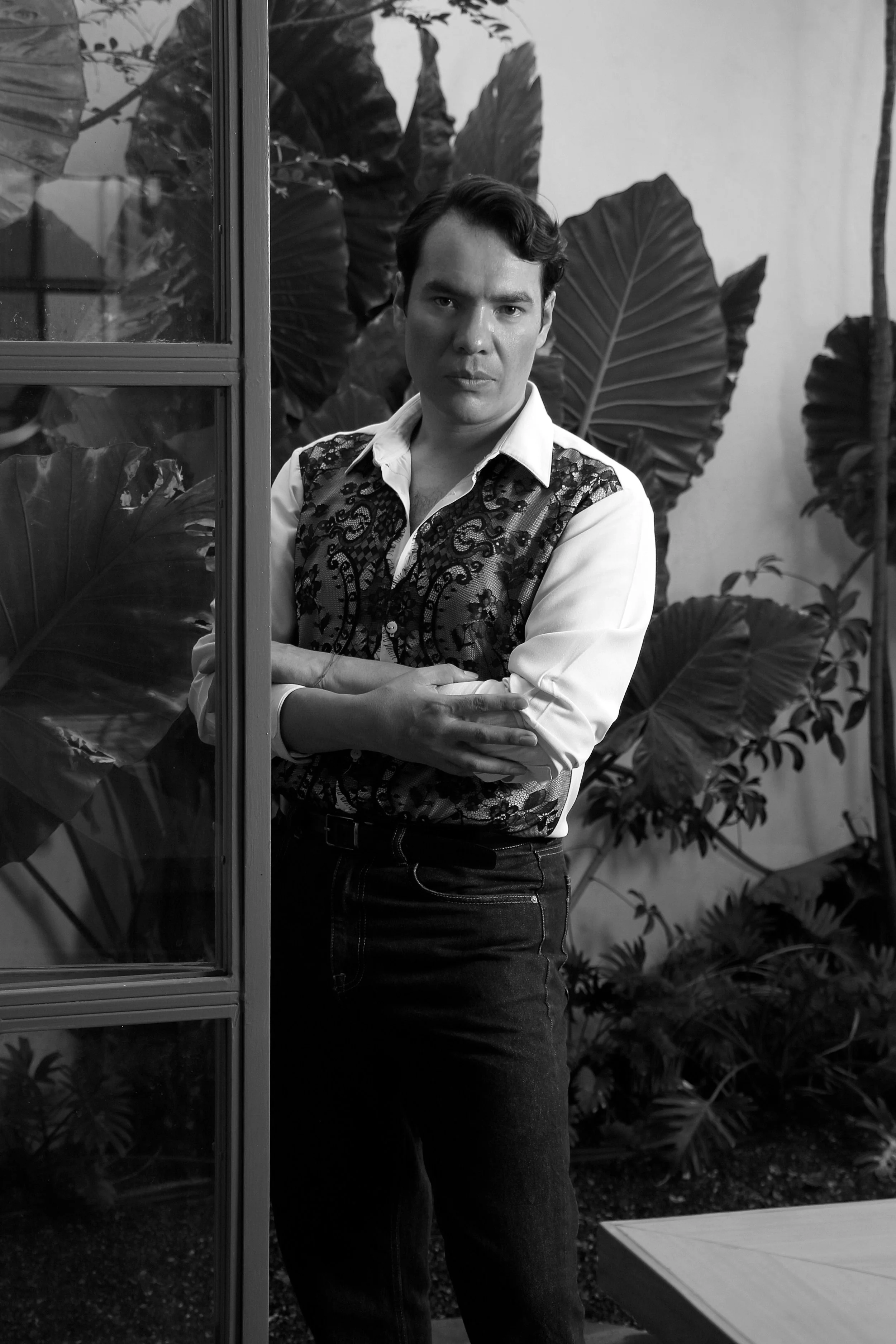 Diseñador de moda mexicano Miguel Hernan