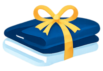 Complimentary folding included with Laundry Luv laundry service.