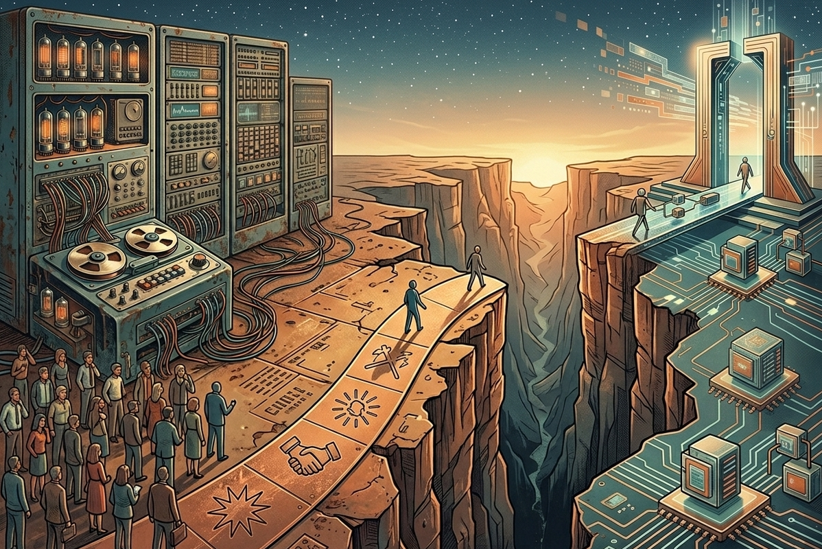Crossing the Chasm: The AI Skill Gap is No Longer a Slope, It’s a Cliff