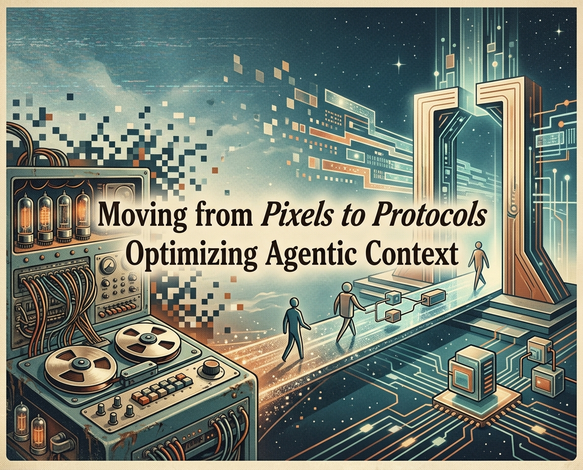 Moving from Pixels to Protocols; Optimizing Agentic Content