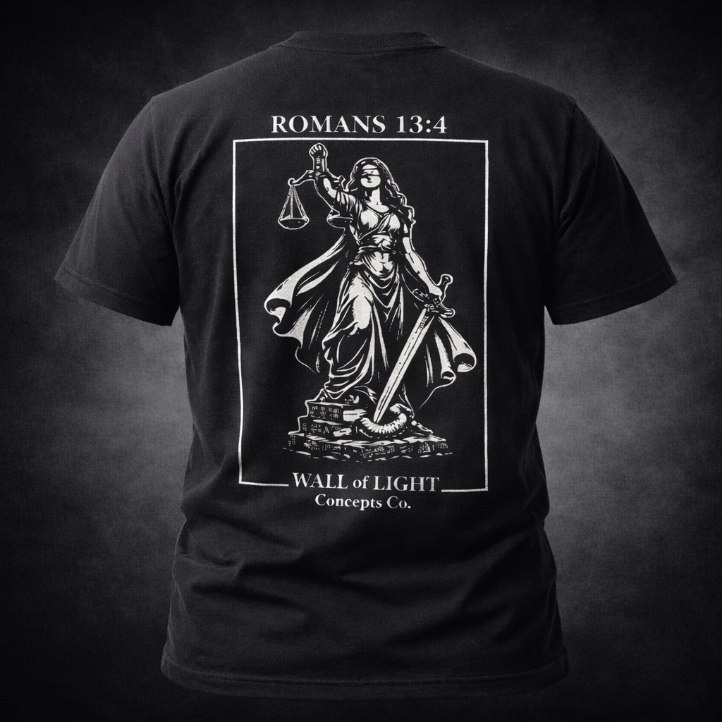 Lady Justice Tee Shirt (Fitted)