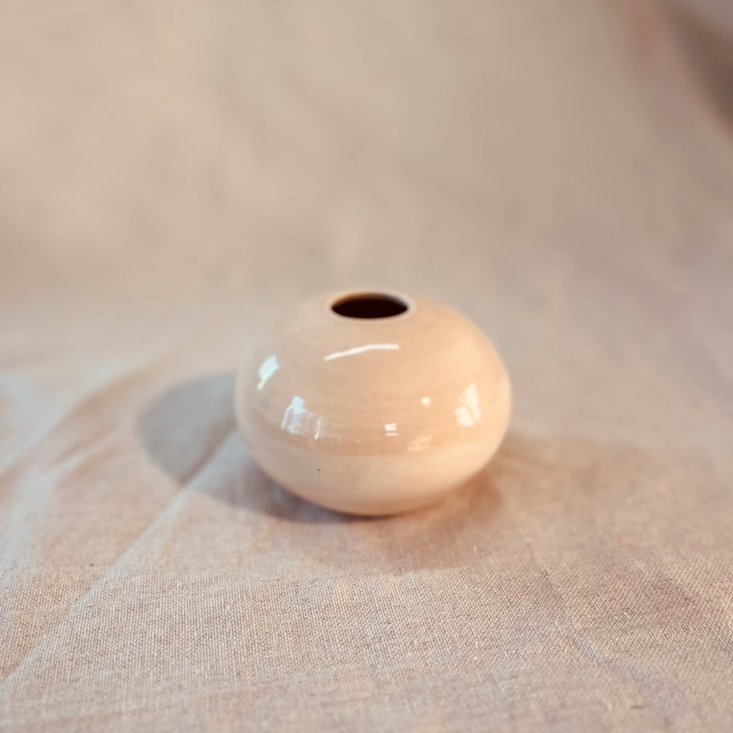 Cherry Blossom Moon Vase