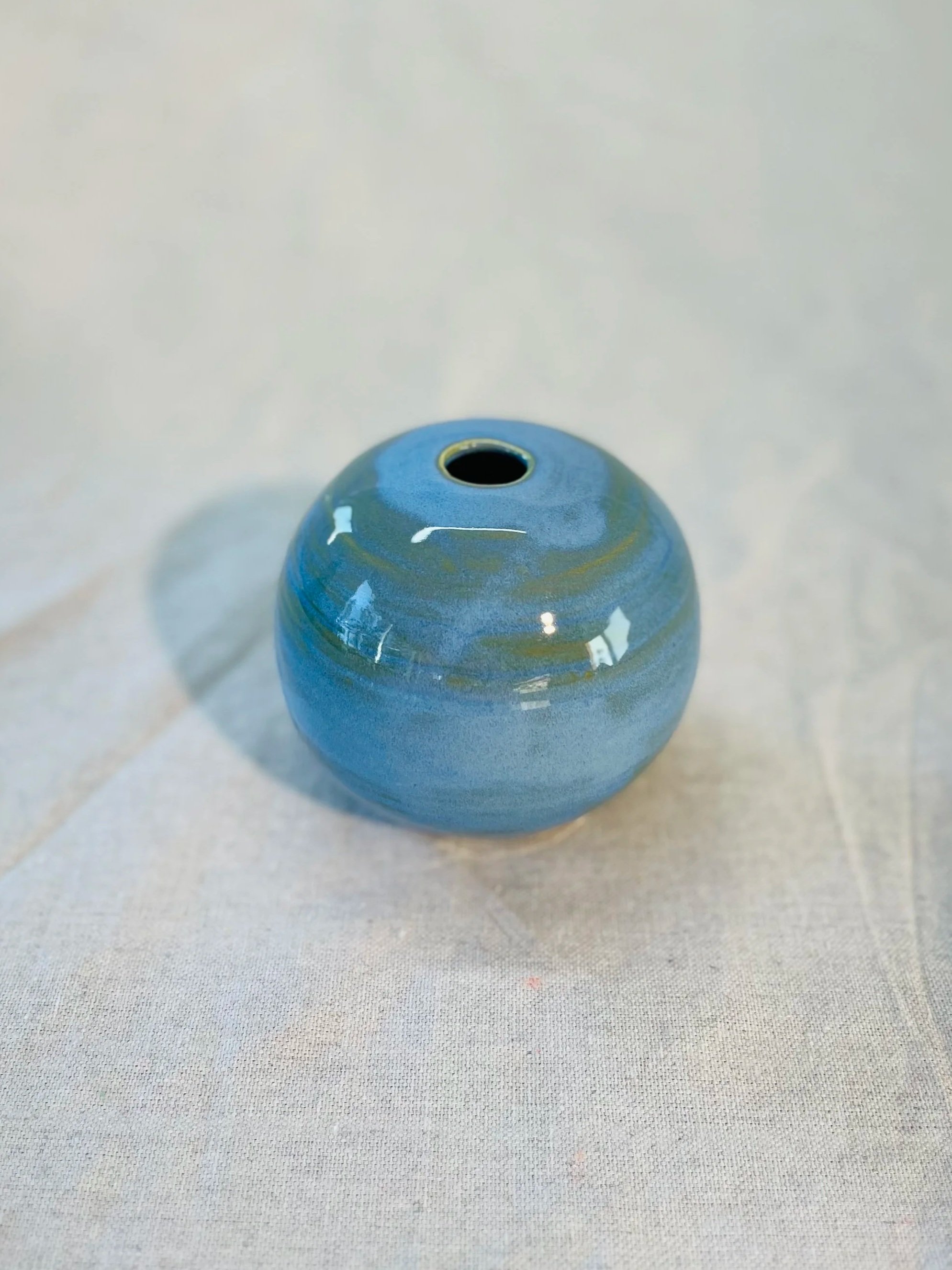 Blue Moon Vase