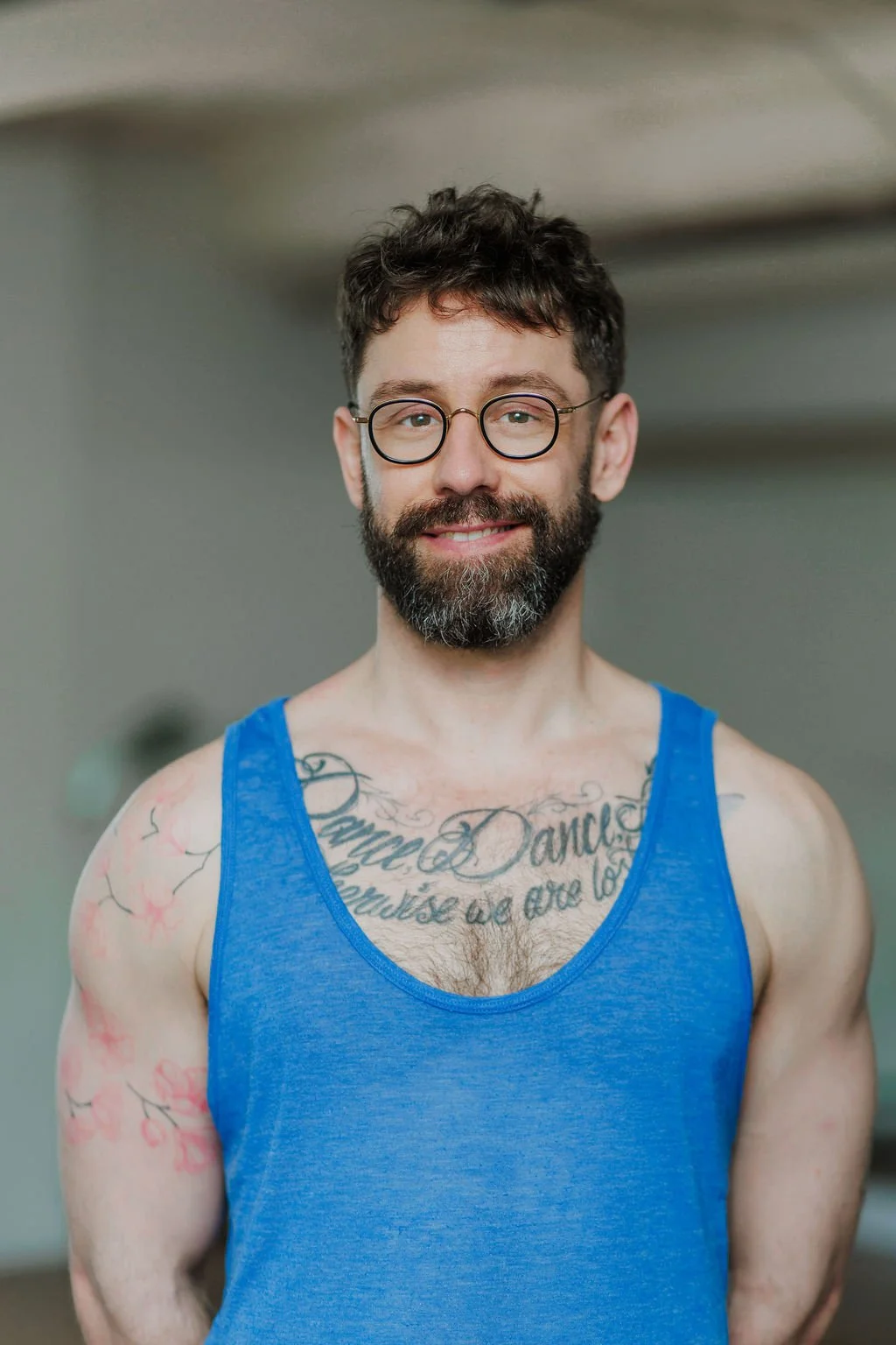 Portrait of Paul Charbonneau in Studio Morpho Bleu