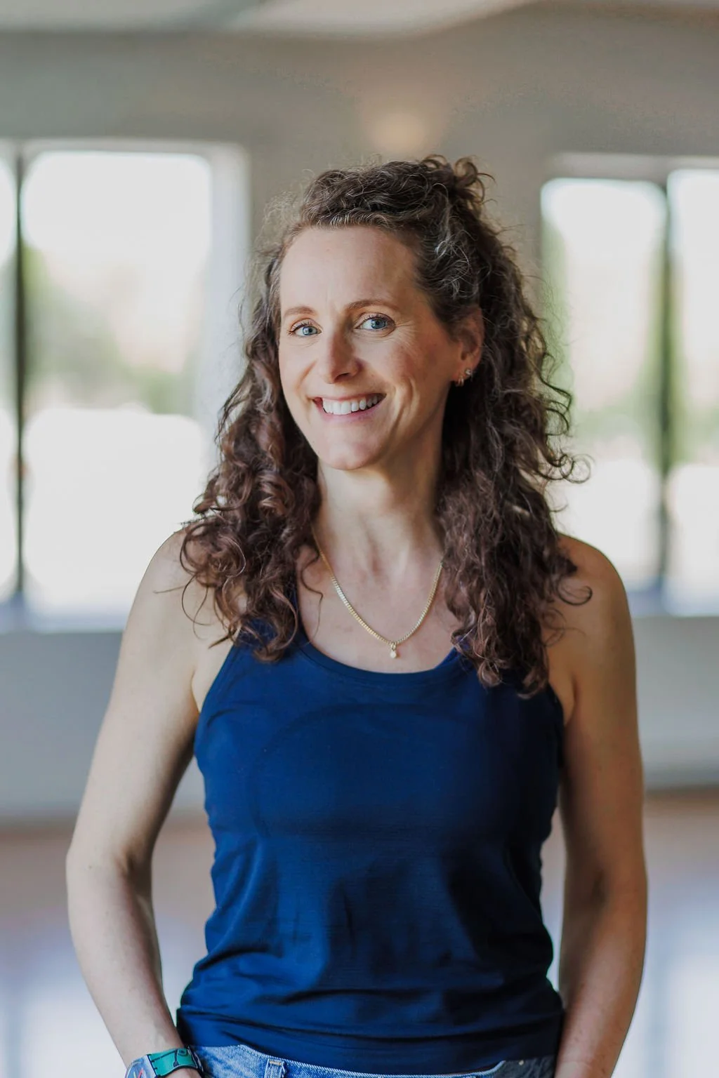 Portrait of Steph Hurlburt in Studio Morpho Bleu