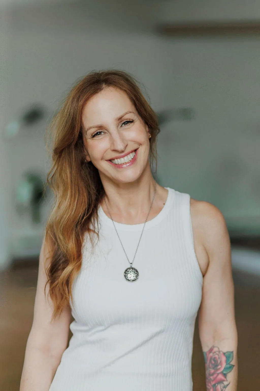 Portrait of Britta Moriello in Studio Morpho Bleu