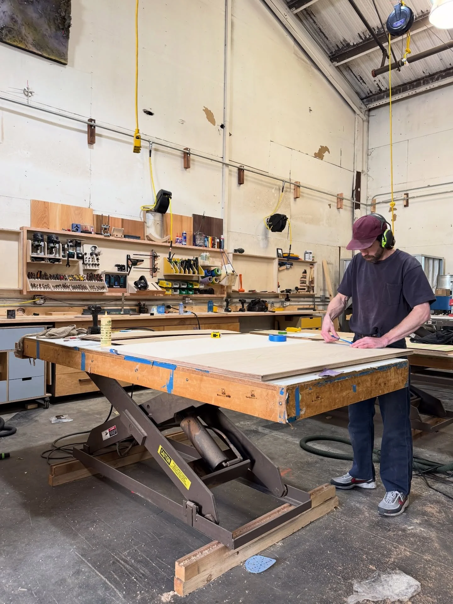 New casework fabrication area for optimal work flow