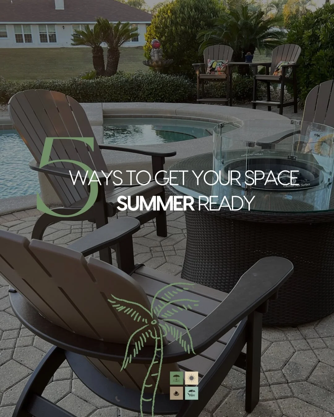 Summer happens outside ☀️
If your patio isn&rsquo;t ready yet&mdash;consider this your sign. 

A few intentional upgrades can completely change how your space feels (and how often you actually use it).

From deep seating to dining setups, shade, + cu